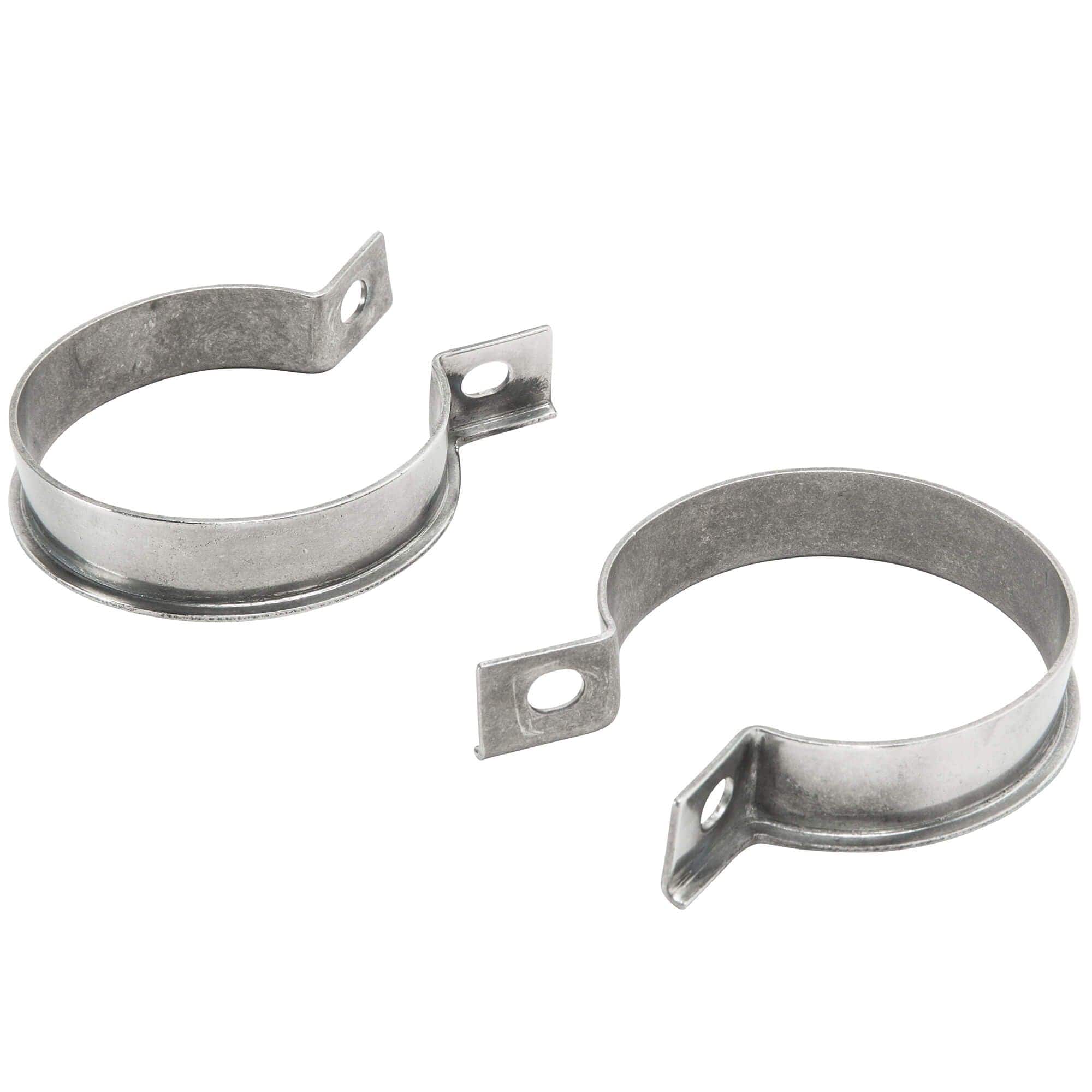 Exhaust Port Clamps 1948-1965 Harley-Davidson Big Twin Models - Stainless Steel OEM #65519-48