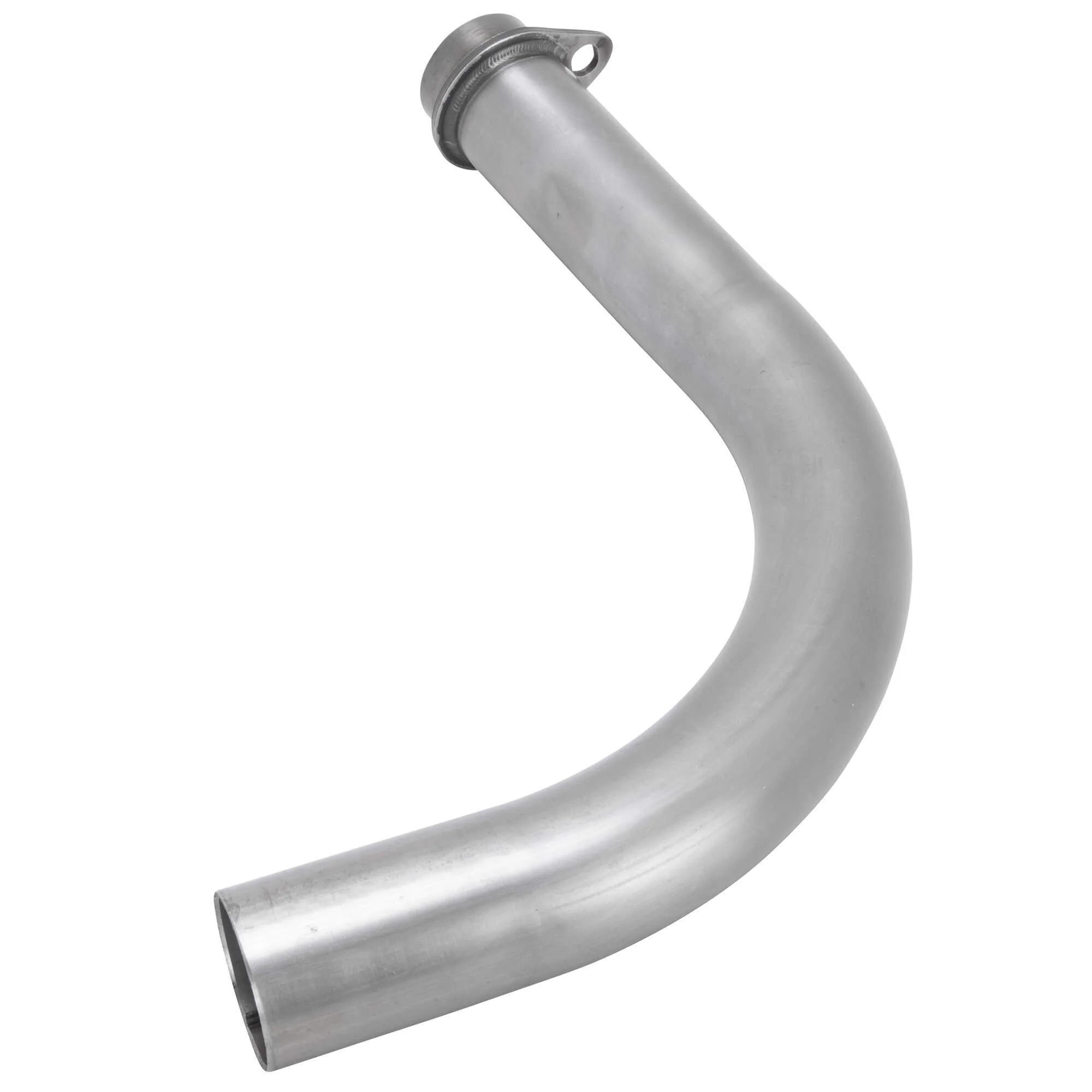 Front Exhaust Pipe 1966-1969 Harley-Davidson Shovelhead - Bare Steel - OEM #65443-66 - Image 2