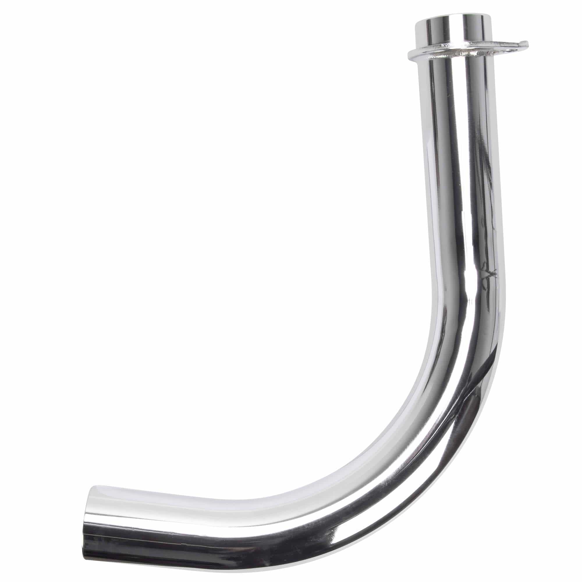 Front Exhaust Pipe 1966-1969 Harley-Davidson Shovelhead - Chrome - OEM #65443-66