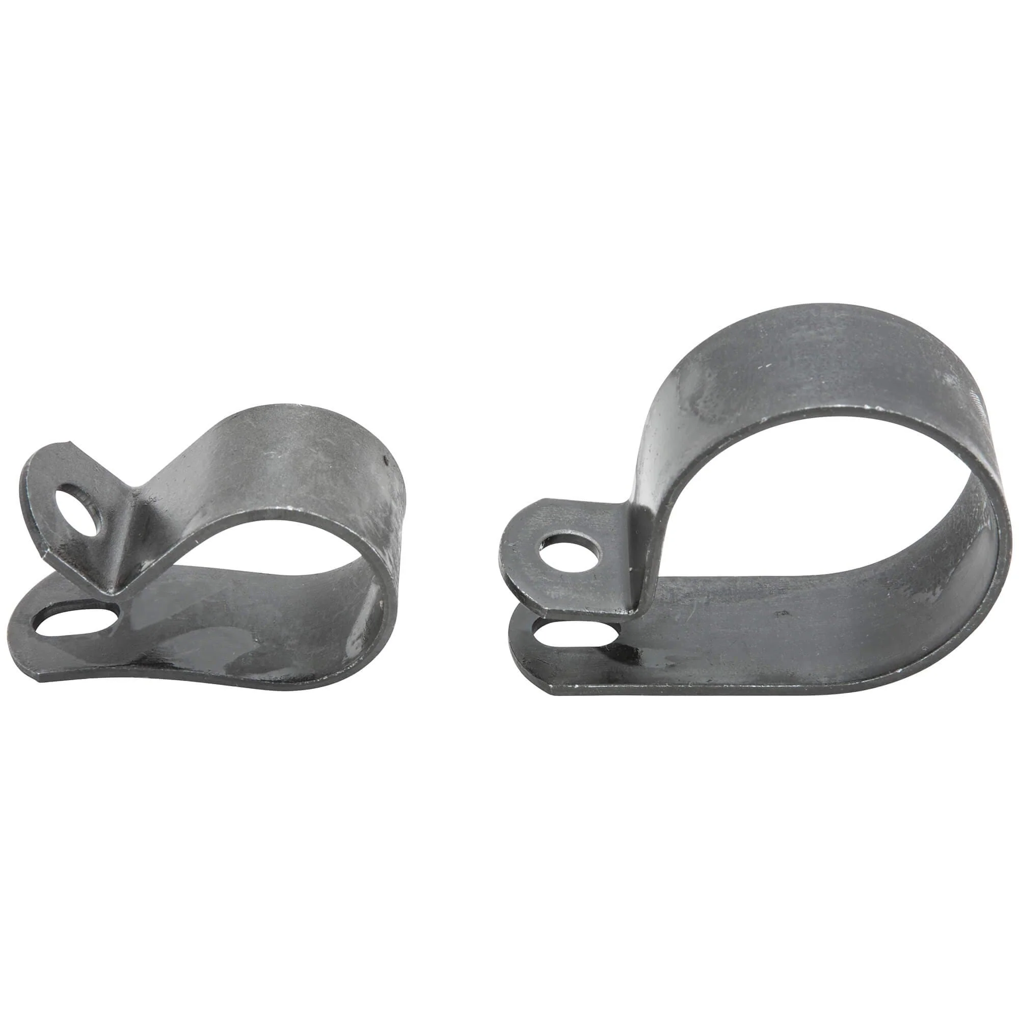 Front Pipe Exhaust Clamp 2 Piece Set 1937-1969 Harley-Davidson EL FL - Parkerized OEM #65512-37 - Image 3