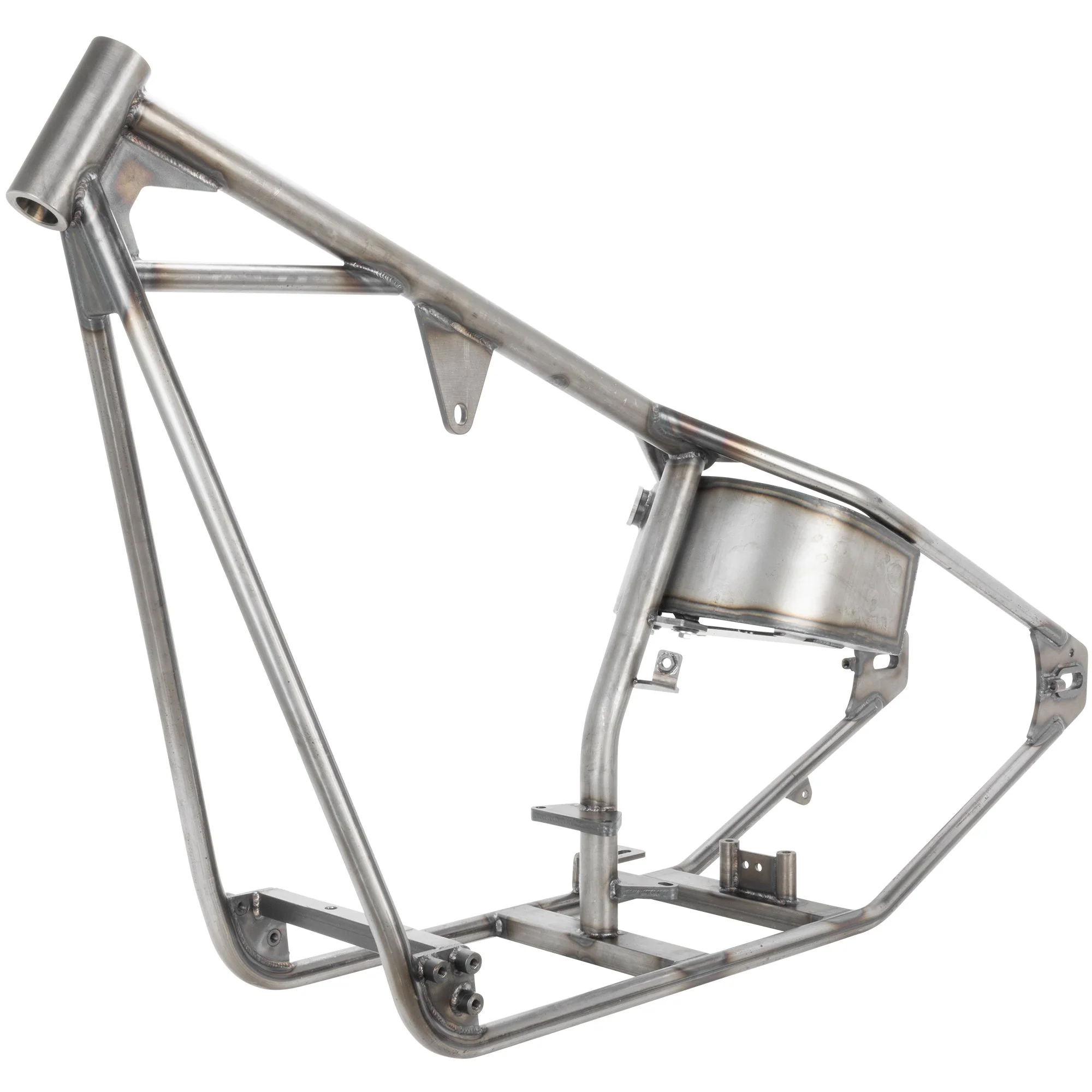 Full Rigid Chopper Frame 1936-1999 Harley-Davidson Big Twin 4 Speed - 3" Up - Frisco Tank Mounts - Horseshoe Oil Tank - Image 14