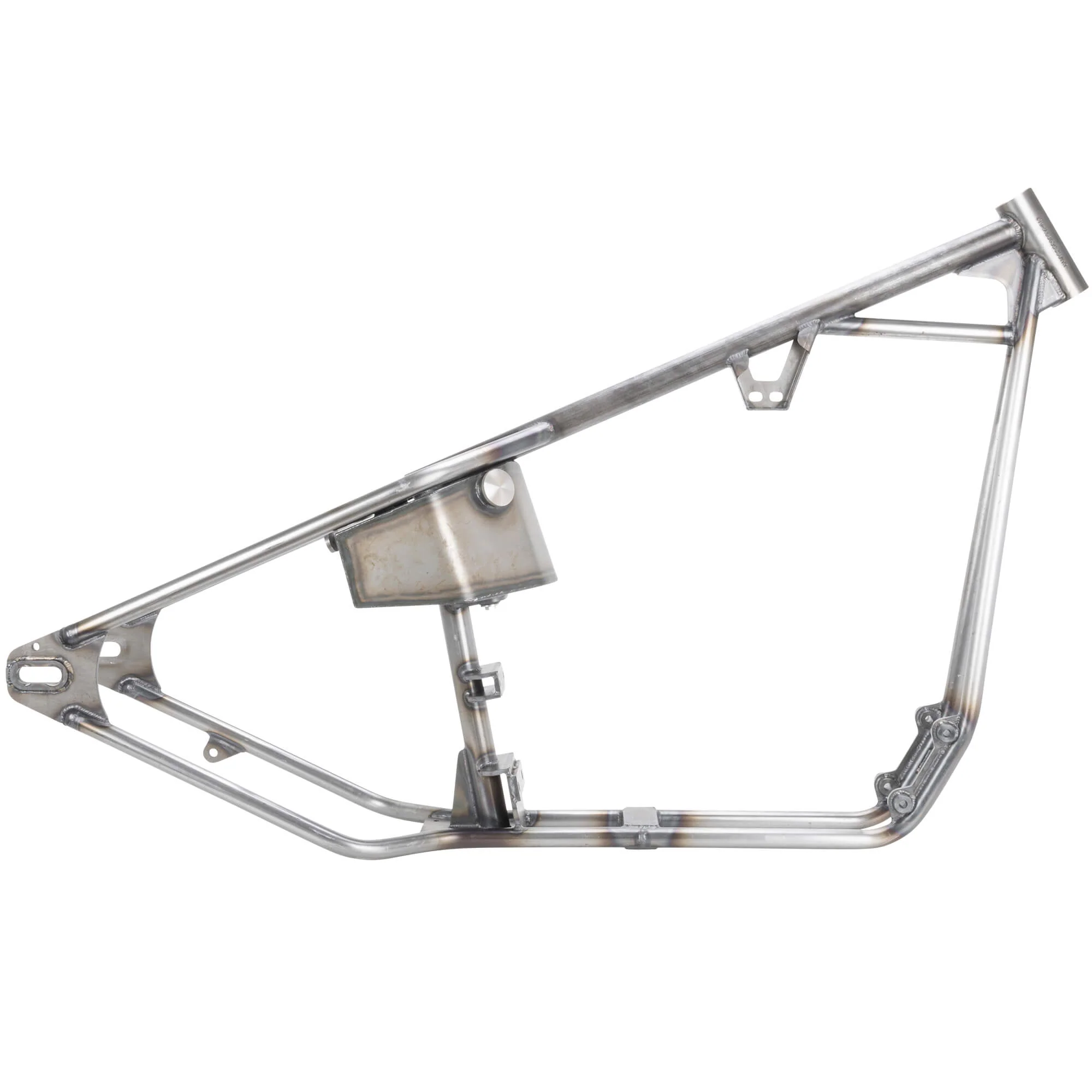 Full Rigid Chopper Frame 1986-2003 Harley-Davidson Sportsters - 3" Up - Frisco Tank Mounts - Horseshoe Oil Tank - Image 2