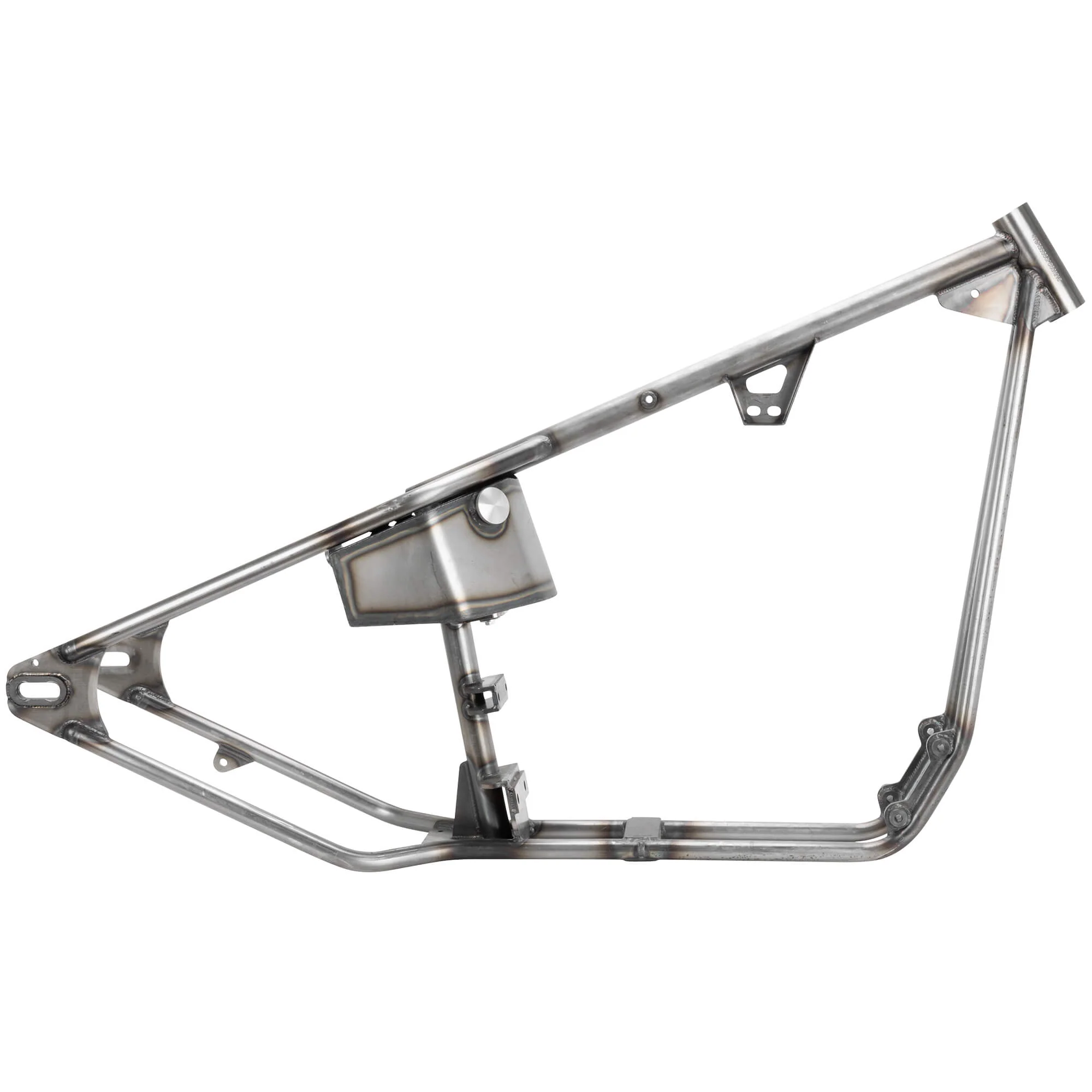 Full Rigid Chopper Frame 1986-2003 Harley-Davidson Sportsters - 3" Up - Sporty Tank Mounts - Horseshoe Oil Tank - Image 2