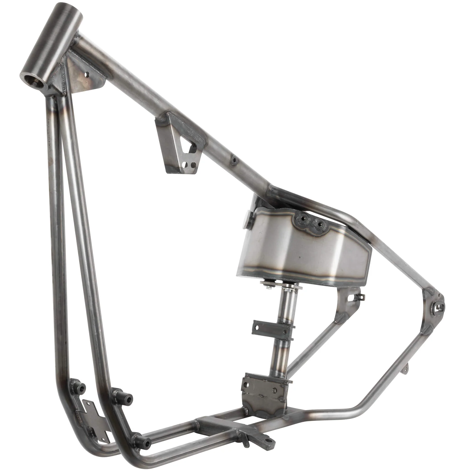 Full Rigid Chopper Frame 1986-2003 Harley-Davidson Sportsters - 3" Up - Sporty Tank Mounts - Horseshoe Oil Tank - Image 3