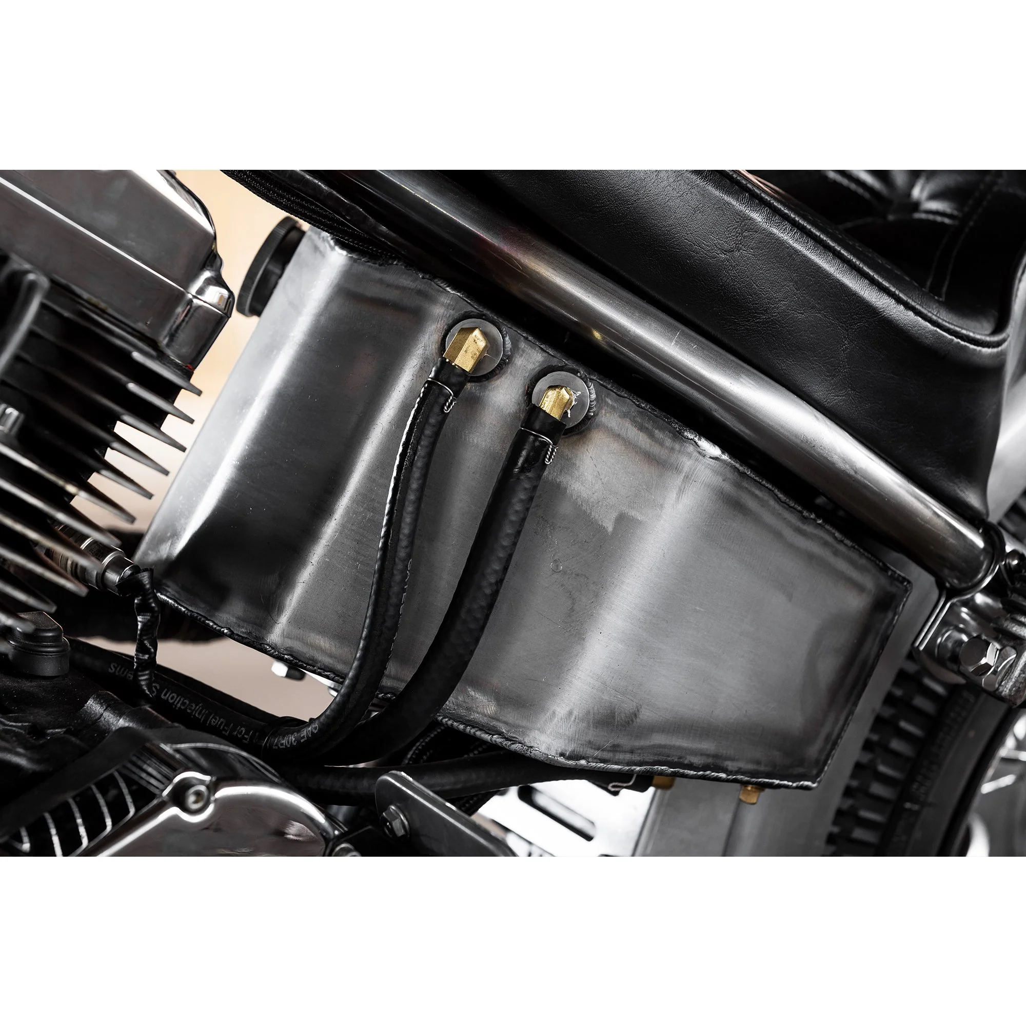 Full Rigid Chopper Frame 2004-2022 Harley-Davidson Sportsters - 3" Up - Frisco Tank Mounts - Horseshoe Oil Tank - Image 10