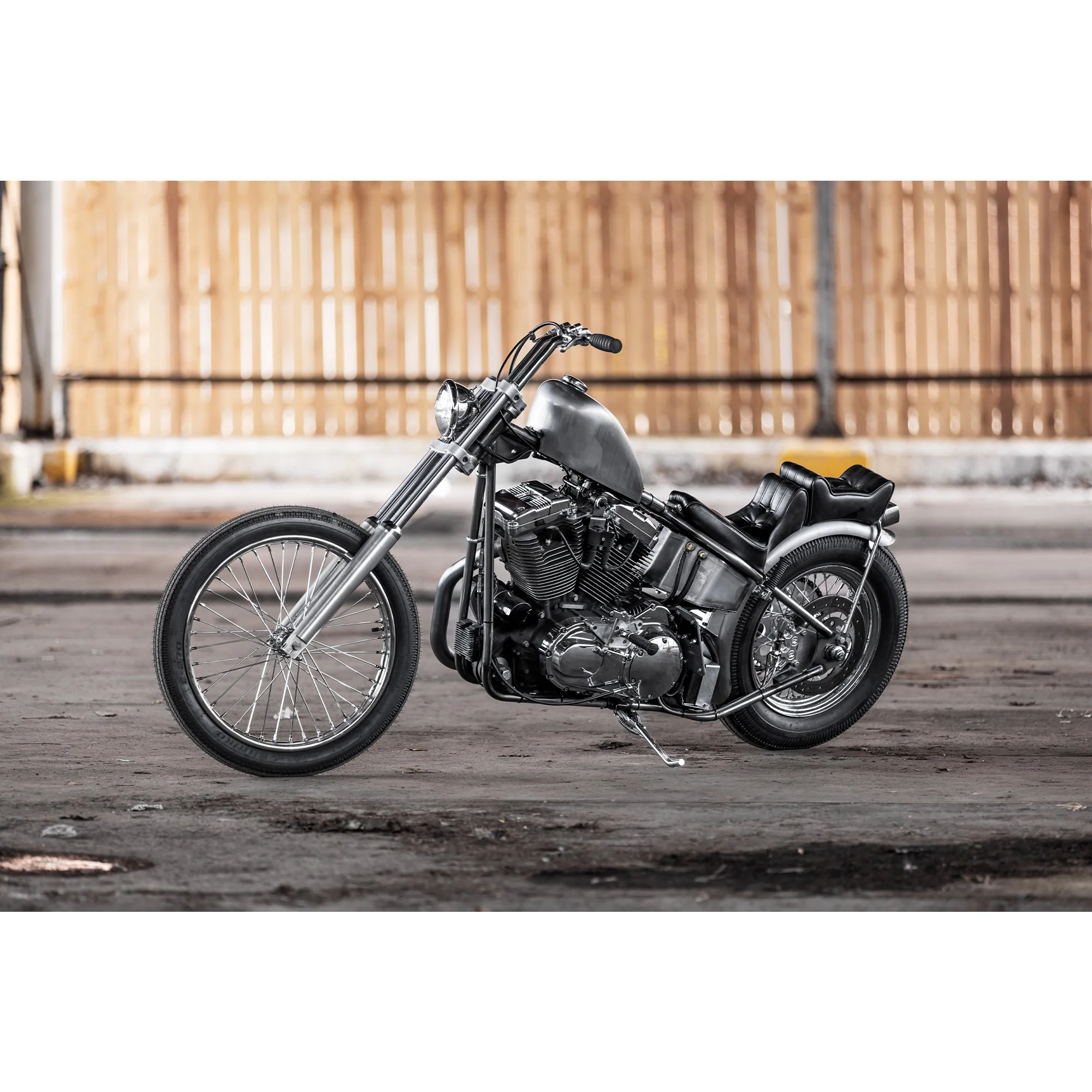 Full Rigid Chopper Frame 2004-2022 Harley-Davidson Sportsters - 3" Up - Frisco Tank Mounts - Horseshoe Oil Tank - Image 35