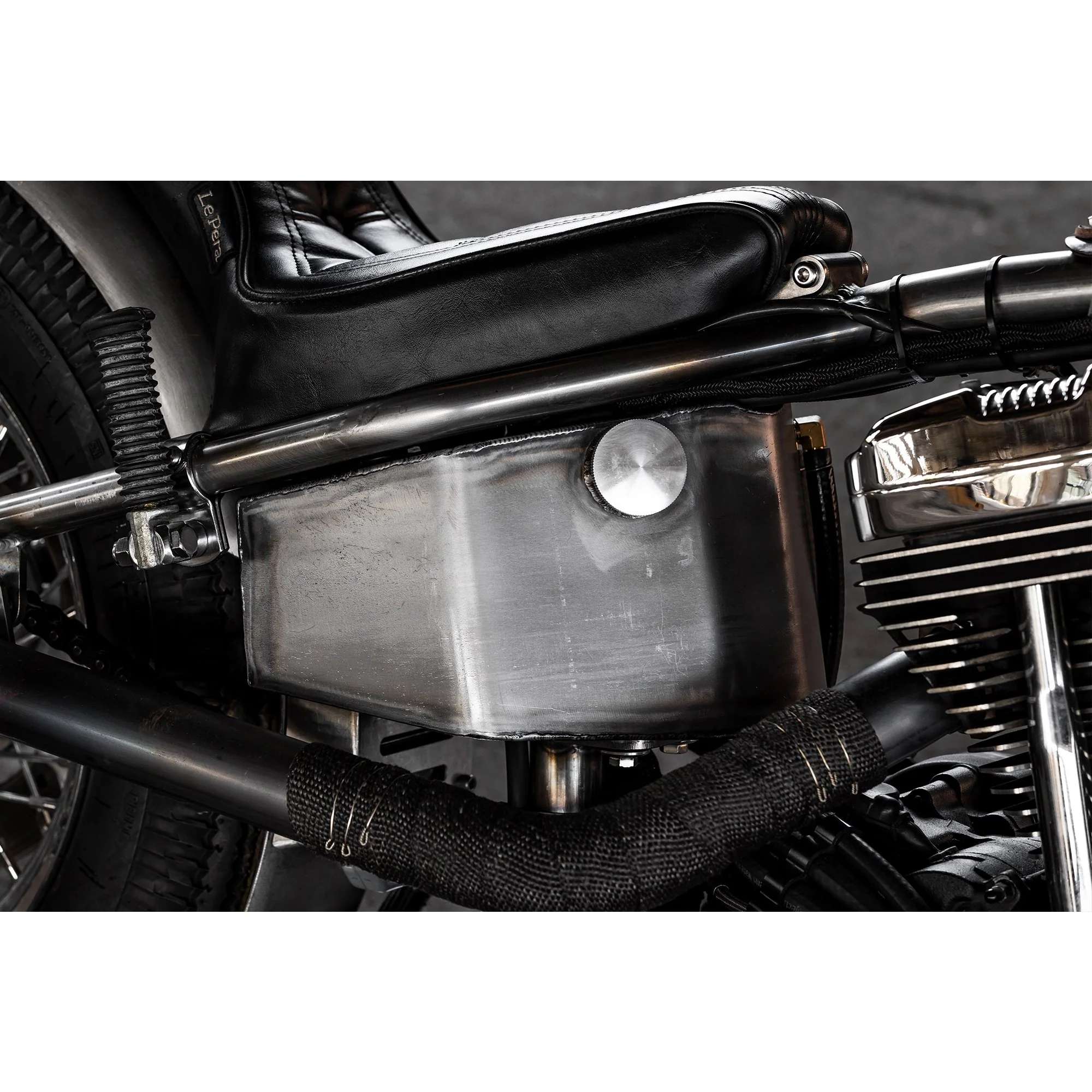 Full Rigid Chopper Frame 2004-2022 Harley-Davidson Sportsters - 3" Up - Frisco Tank Mounts - Horseshoe Oil Tank - Image 37