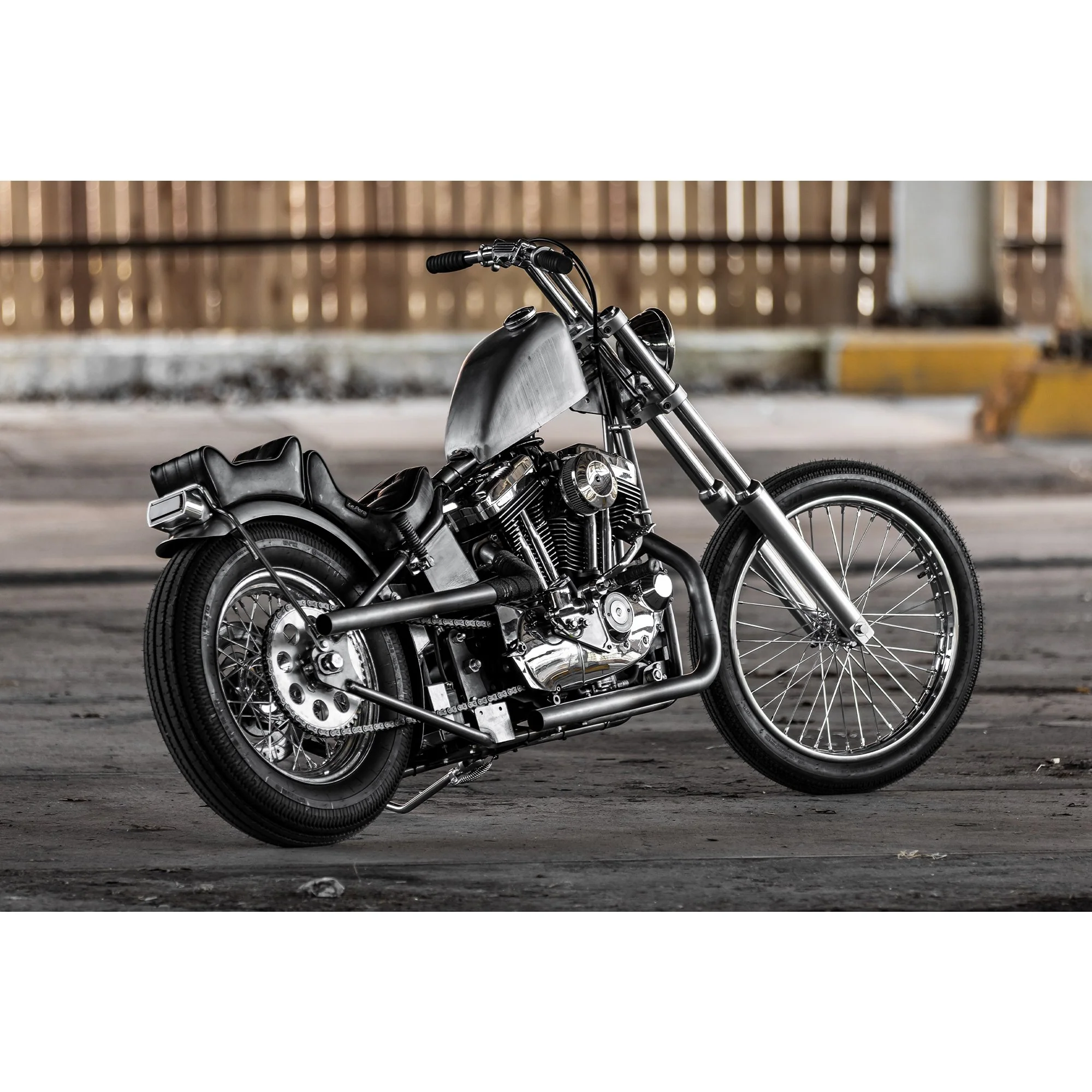 Full Rigid Chopper Frame 2004-2022 Harley-Davidson Sportsters - 3" Up - Frisco Tank Mounts - Horseshoe Oil Tank - Image 5