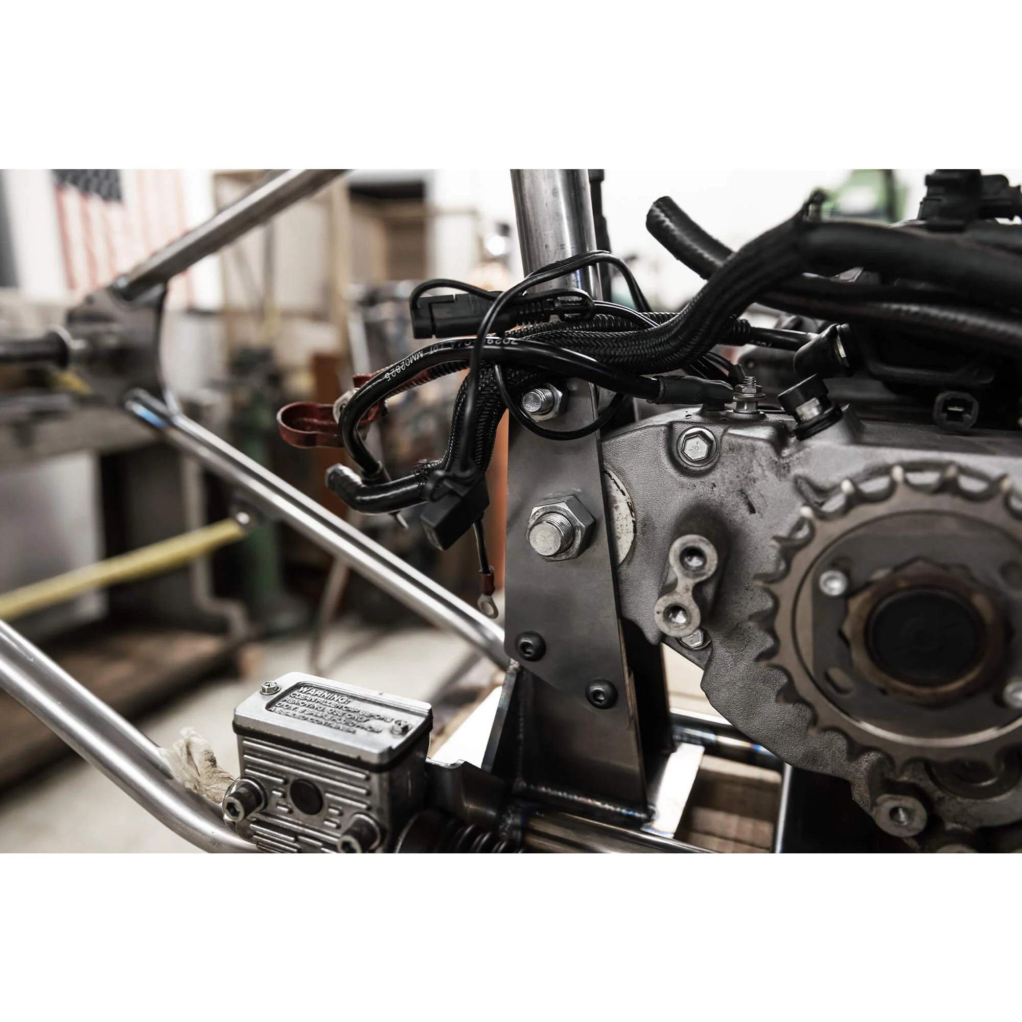 Full Rigid Chopper Frame 2004-2022 Harley-Davidson Sportsters - 3" Up - Sporty Tank Mounts - Image 8