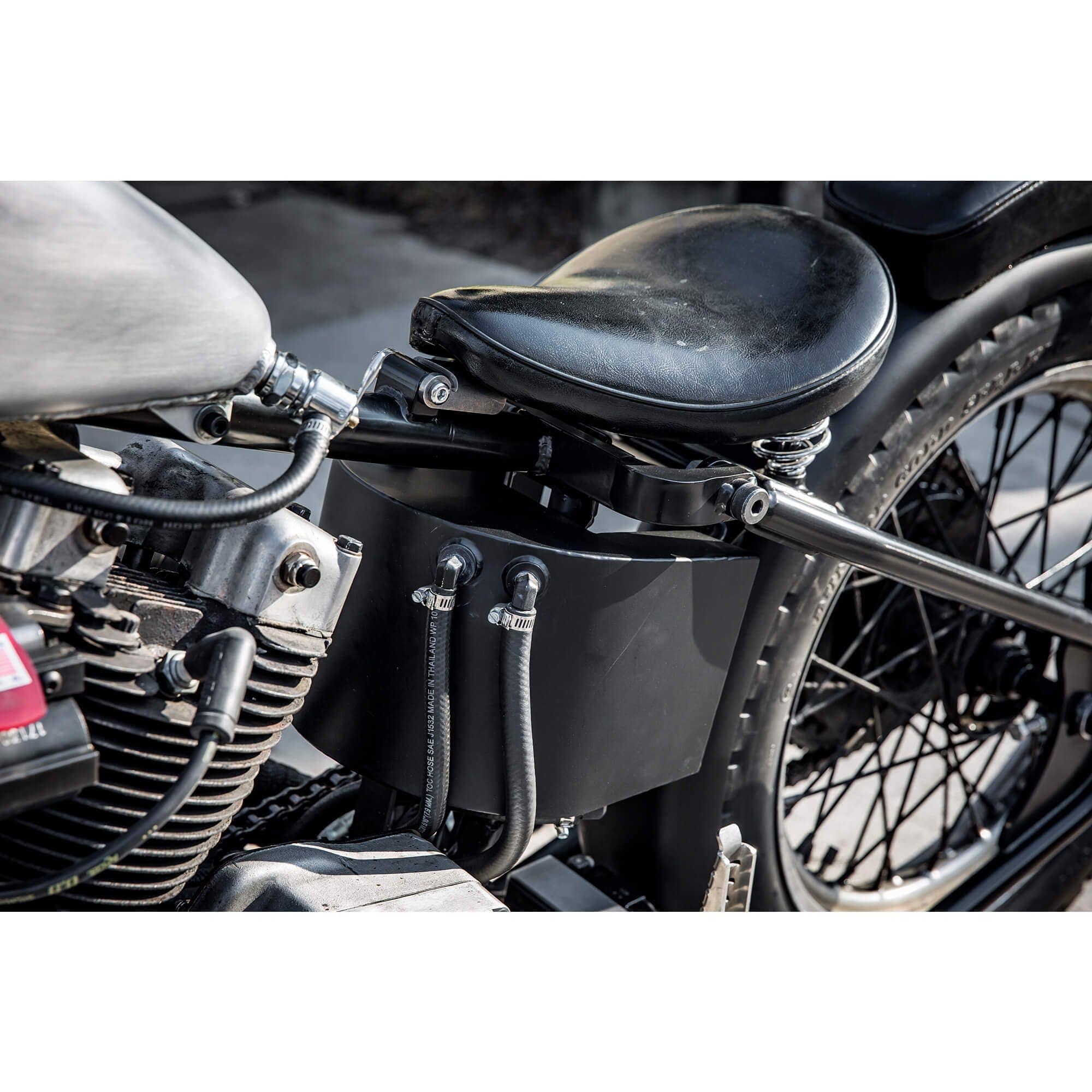 Horseshoe Bolt-on Oil Tank for Harley-Davidson 1952-78 Harley Sportster XL - Image 15