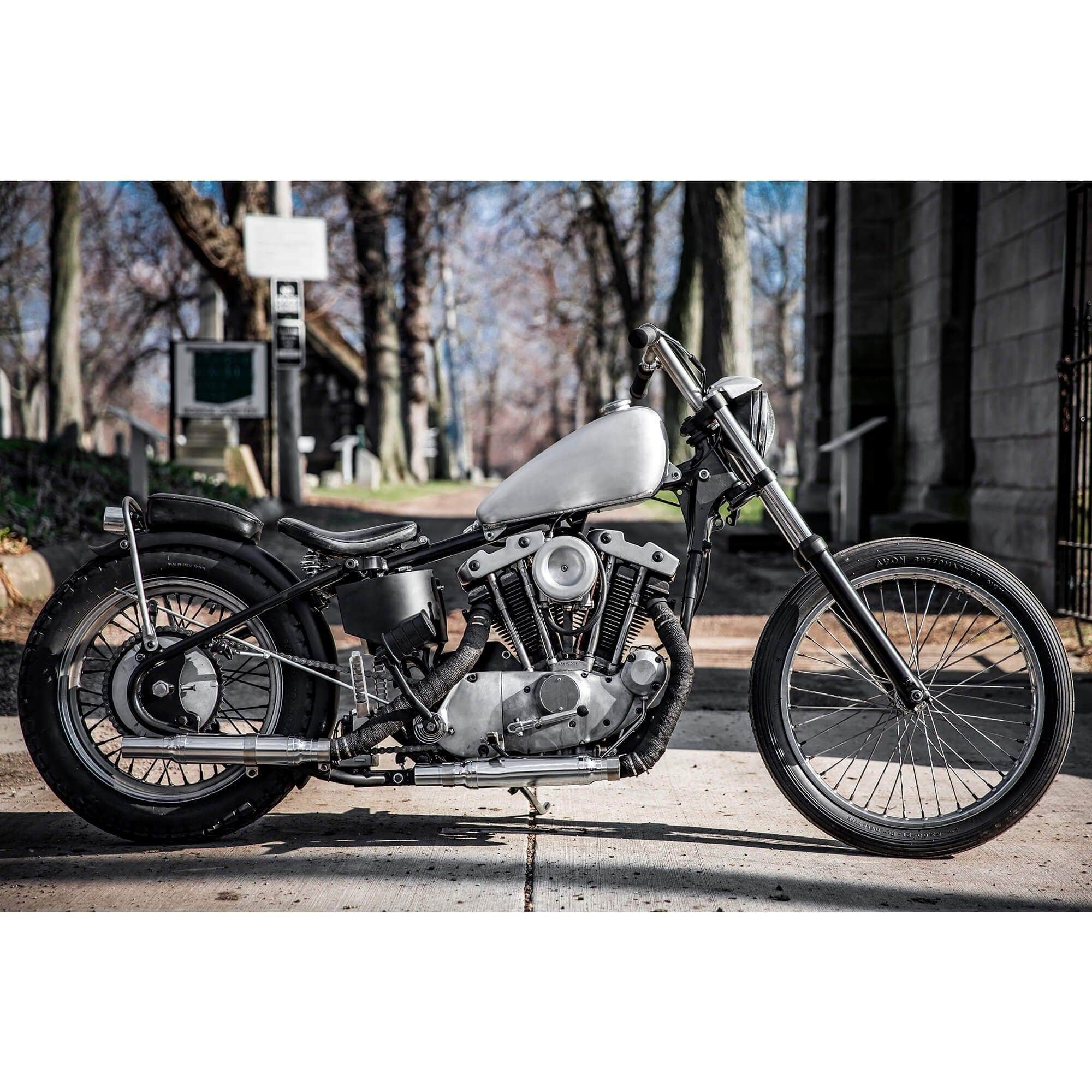 Horseshoe Bolt-on Oil Tank for Harley-Davidson 1952-78 Harley Sportster XL - Image 16