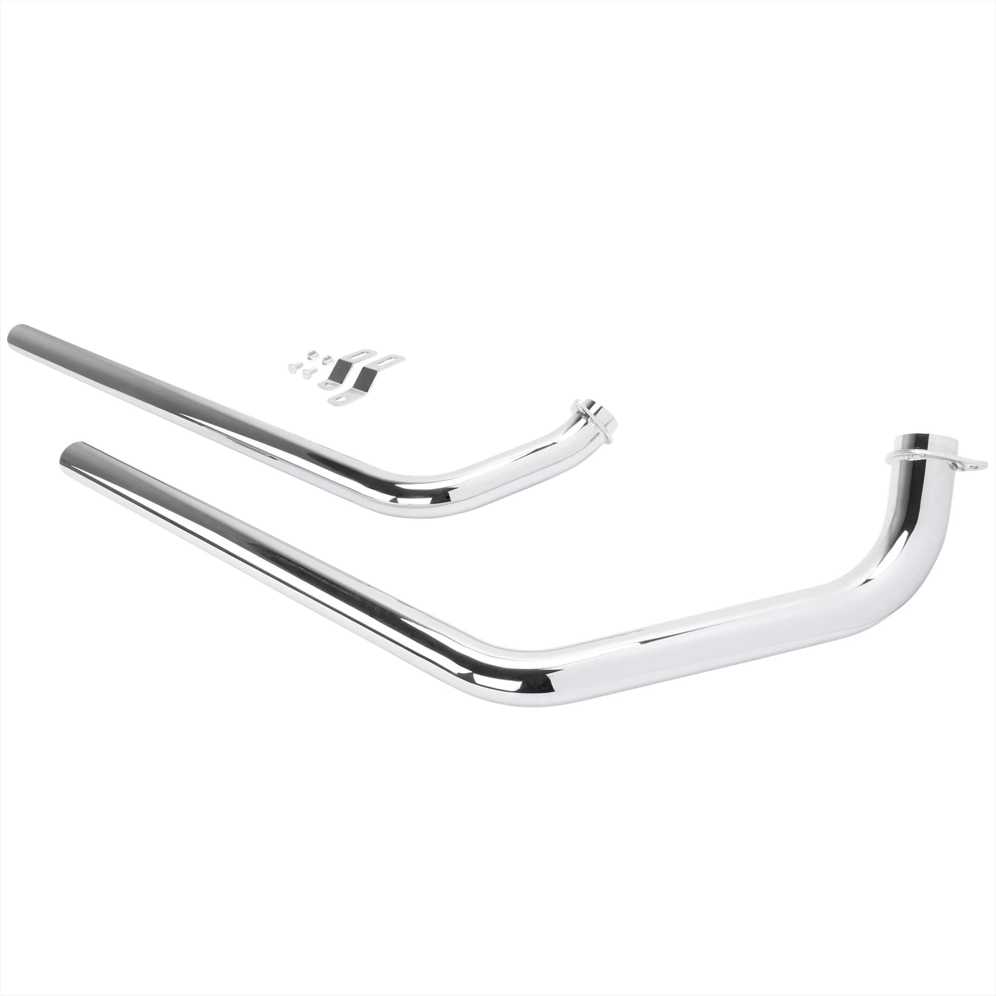 Hi Lo Shotgun Exhaust Pipe Set 1970-1984 Harley-Davidson Shovelhead - Image 4
