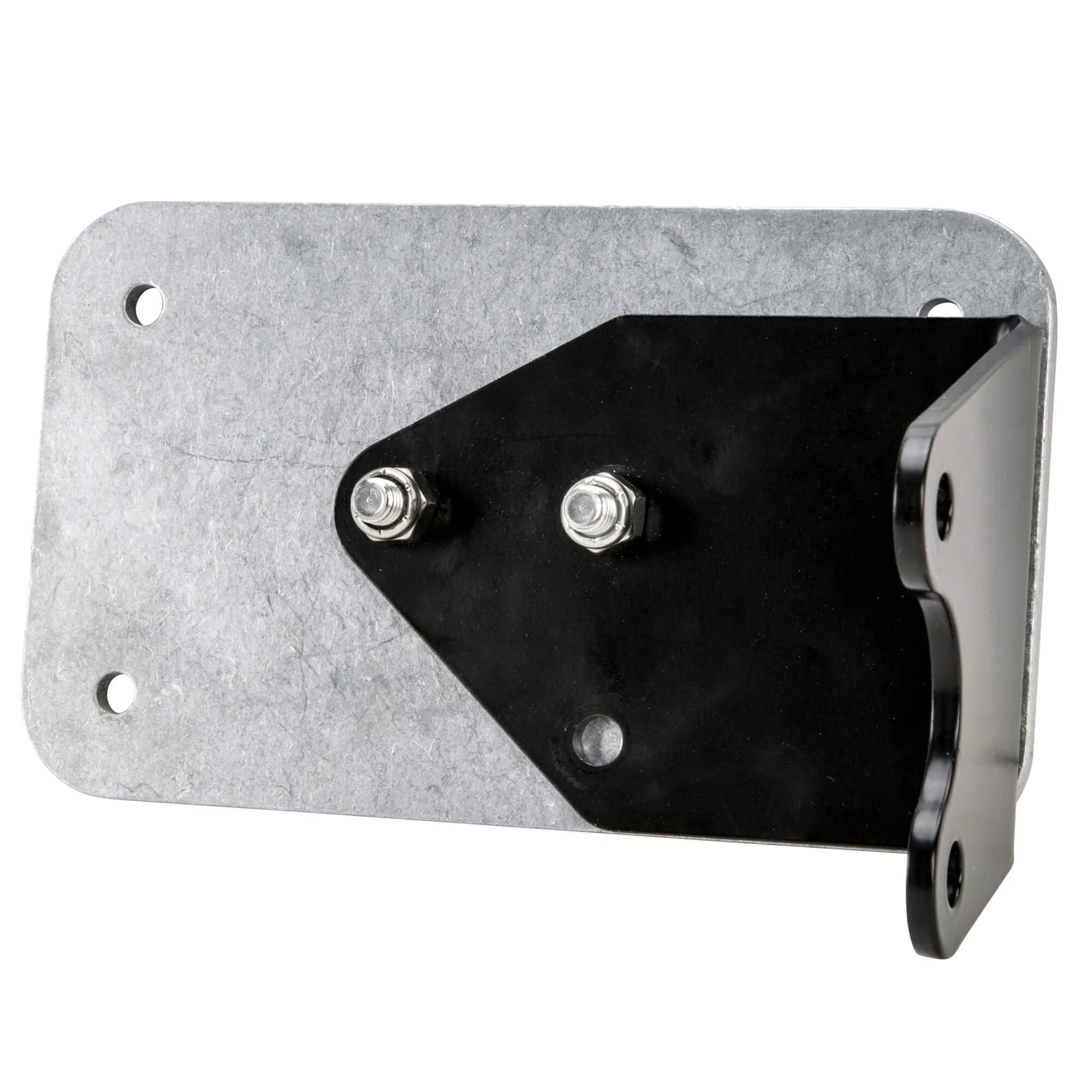 Open Belt Drive Primary License Plate Mount for Harley - Vertical or Horizontal - Image 4
