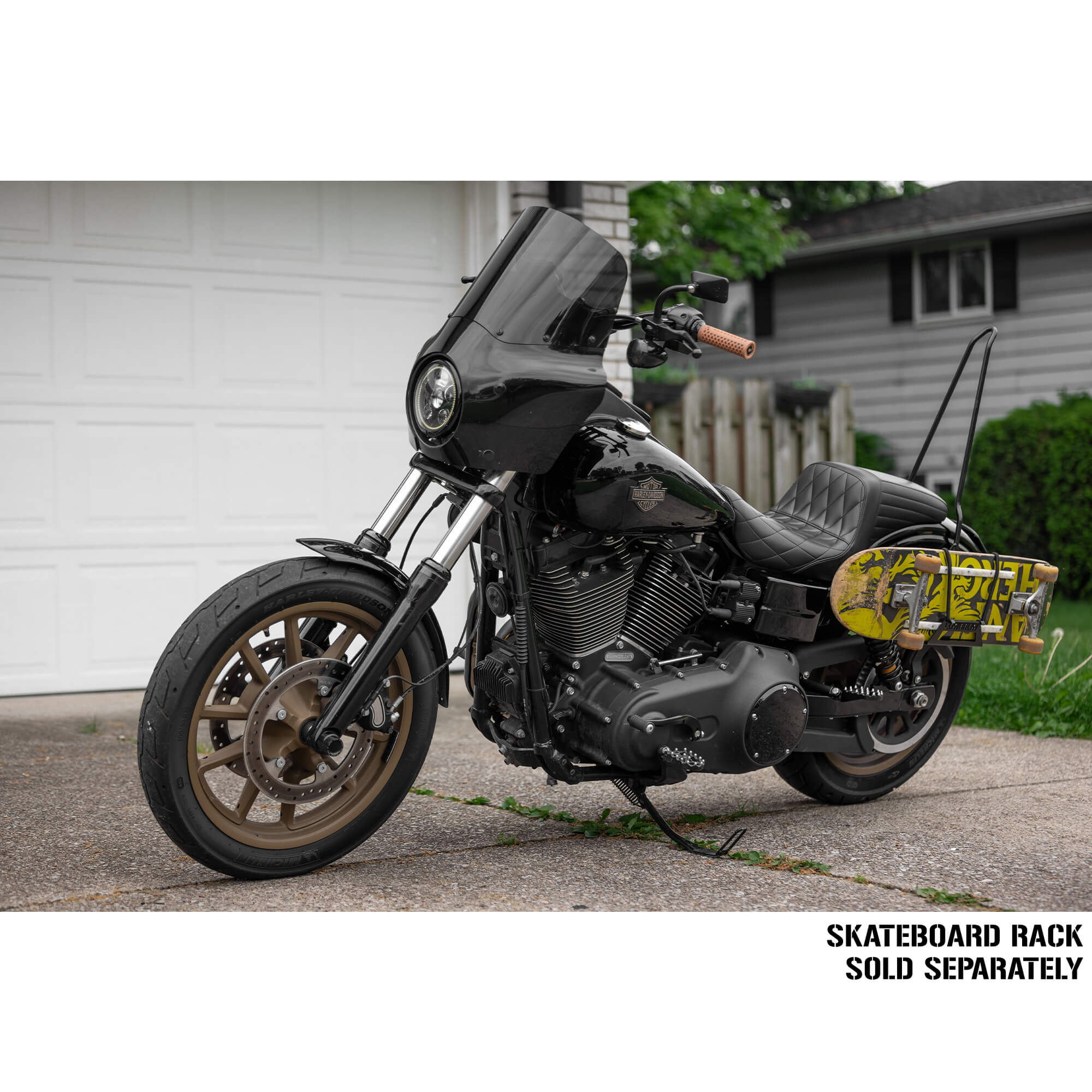 Tall Chopper Bolt On Sissy Bar - 2006-2017 Dyna - Image 9