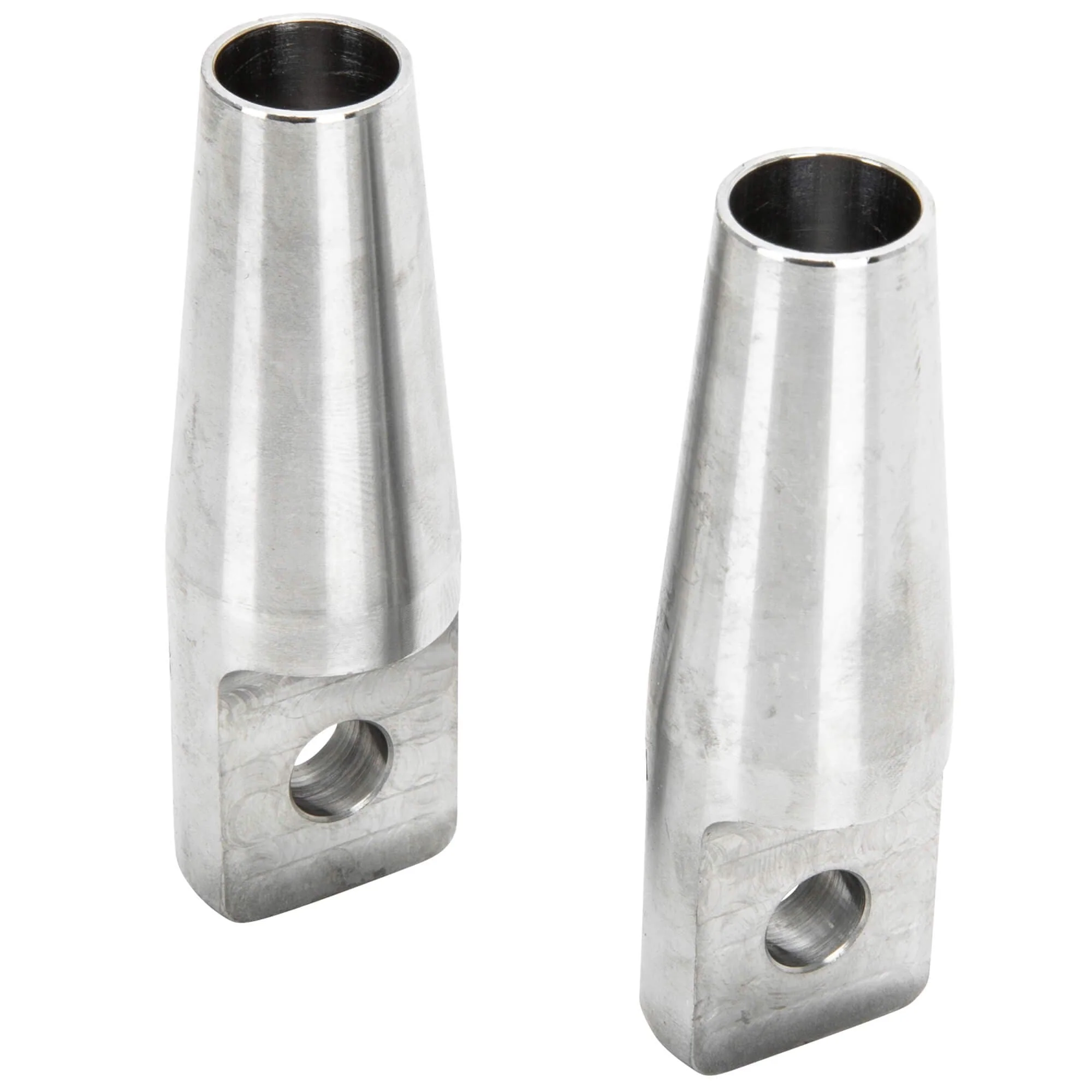 Tapered Sissy Bar or Strut Rod Machined Ends