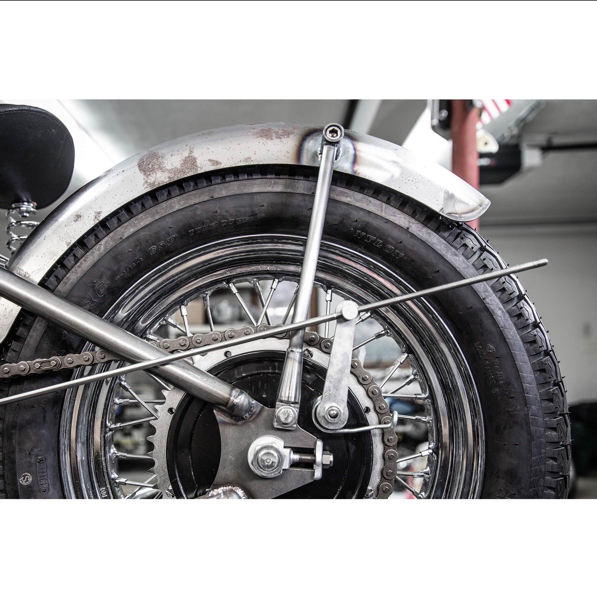 Tapered Sissy Bar or Strut Rod Machined Ends - Image 5
