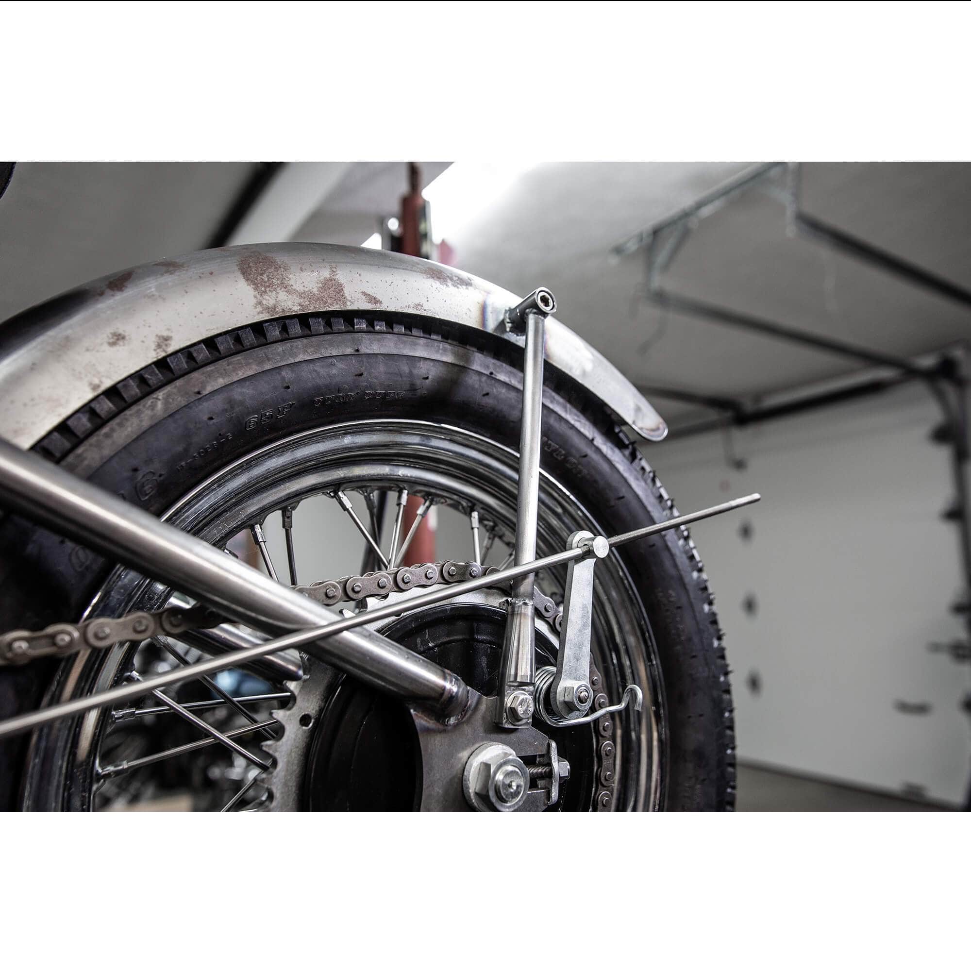 Tapered Sissy Bar or Strut Rod Machined Ends - Image 6