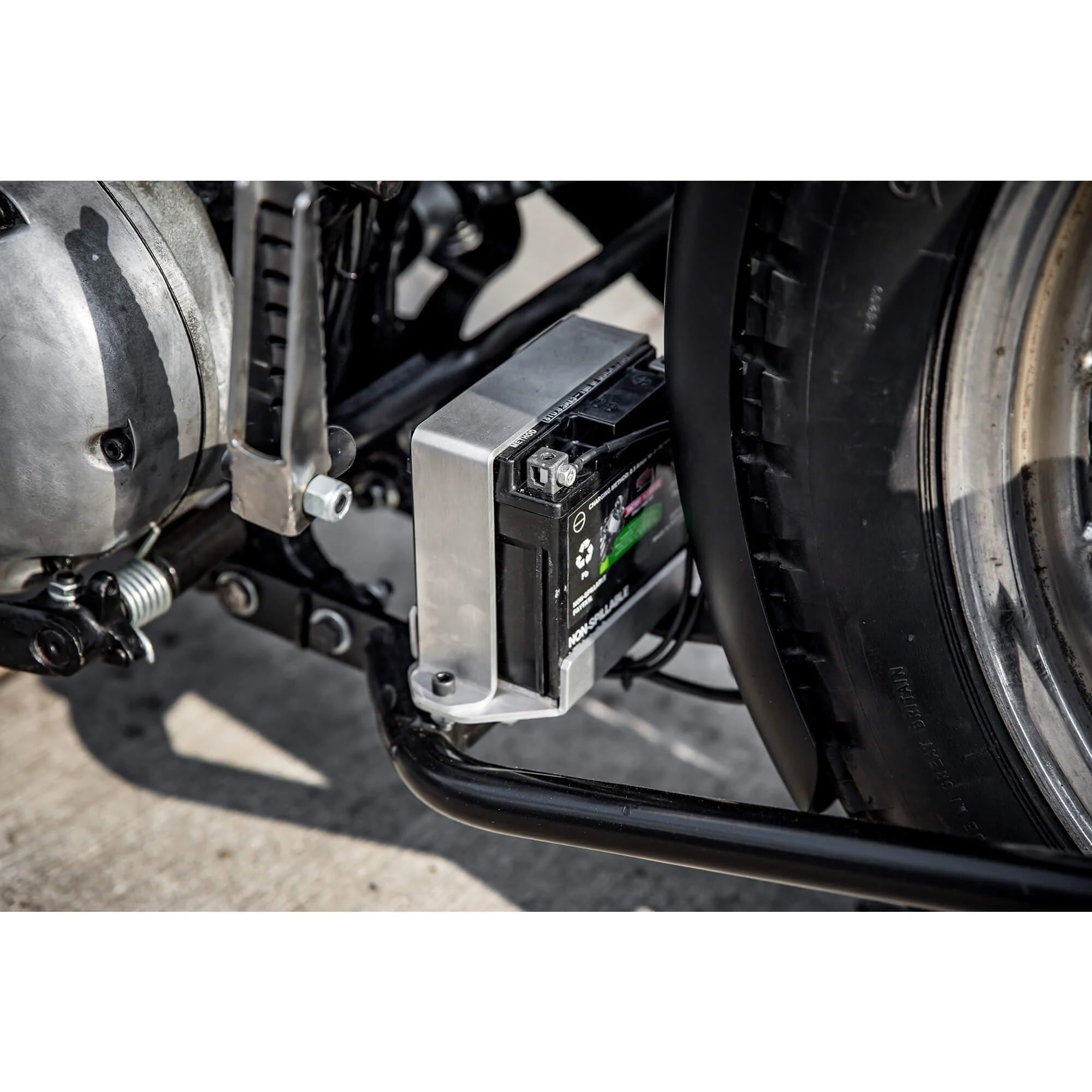 Universal Motorcycle Battery Box for RTX5L-BS - Aluminum - Image 13