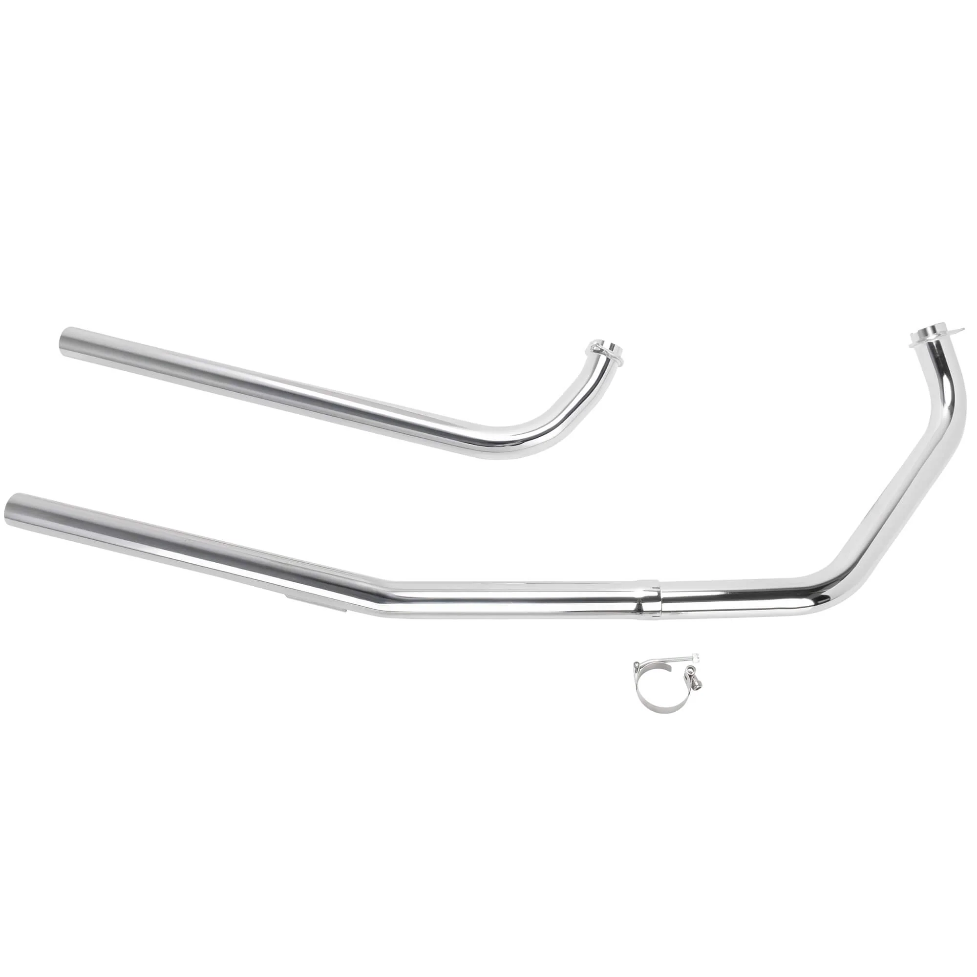 Upswept Exhaust Pipe Set for 1970-1984 Harley-Davidson Shovelhead Rigid Applications