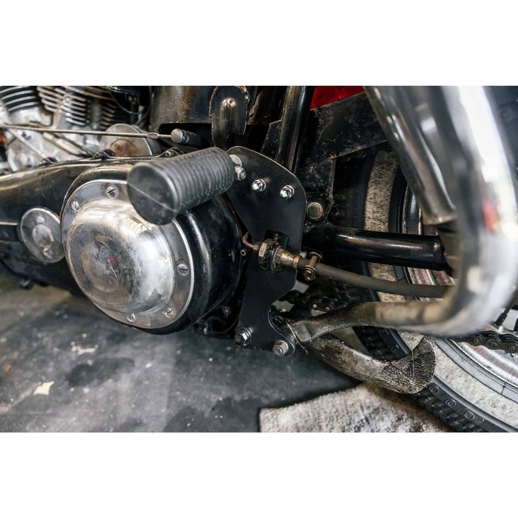 Passenger Peg Mounts For Harley-Davidson Duo-Glides - Image 6