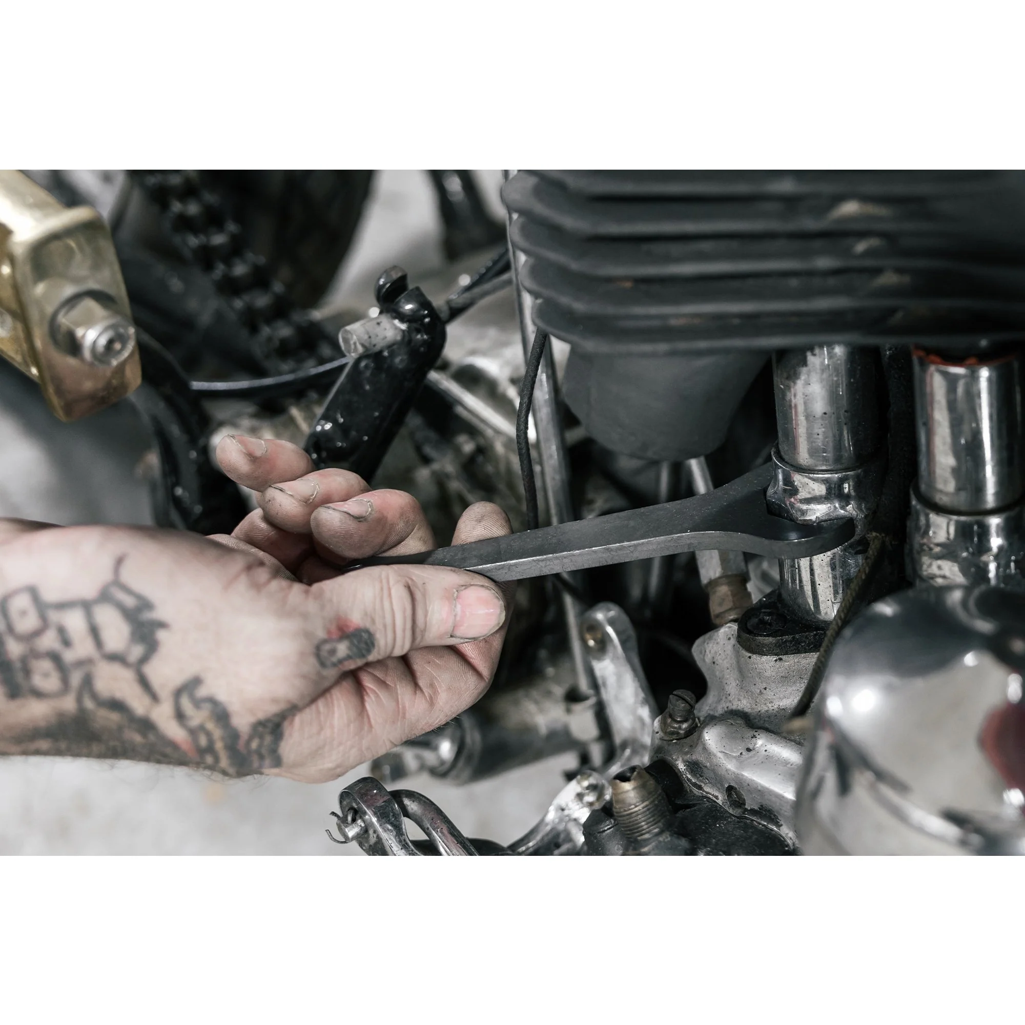 Valve Spring Cover Adjustment Wrench Set for Harley-Davidson 45's - Image 5