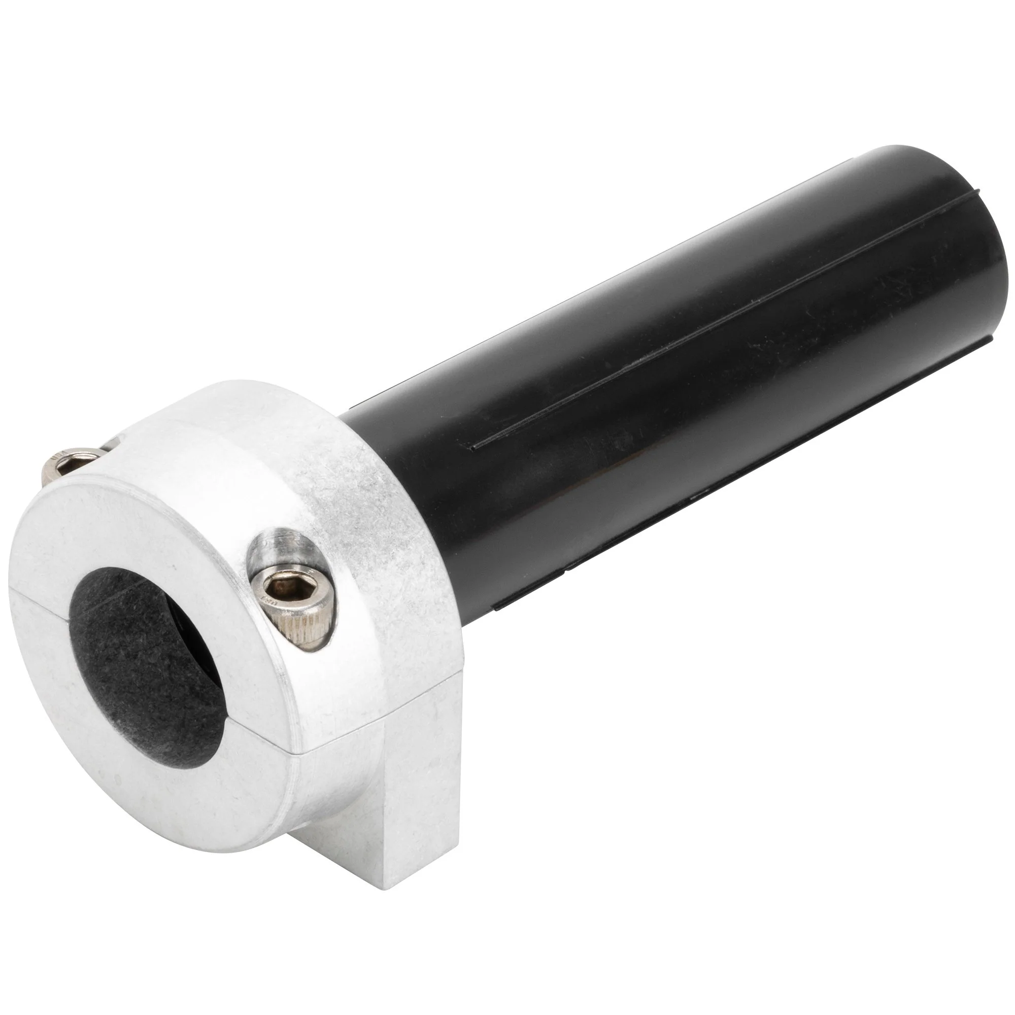 Throttle Housing 1996 & up Harley Push-In Dual Cable - Aluminum - 1 inch