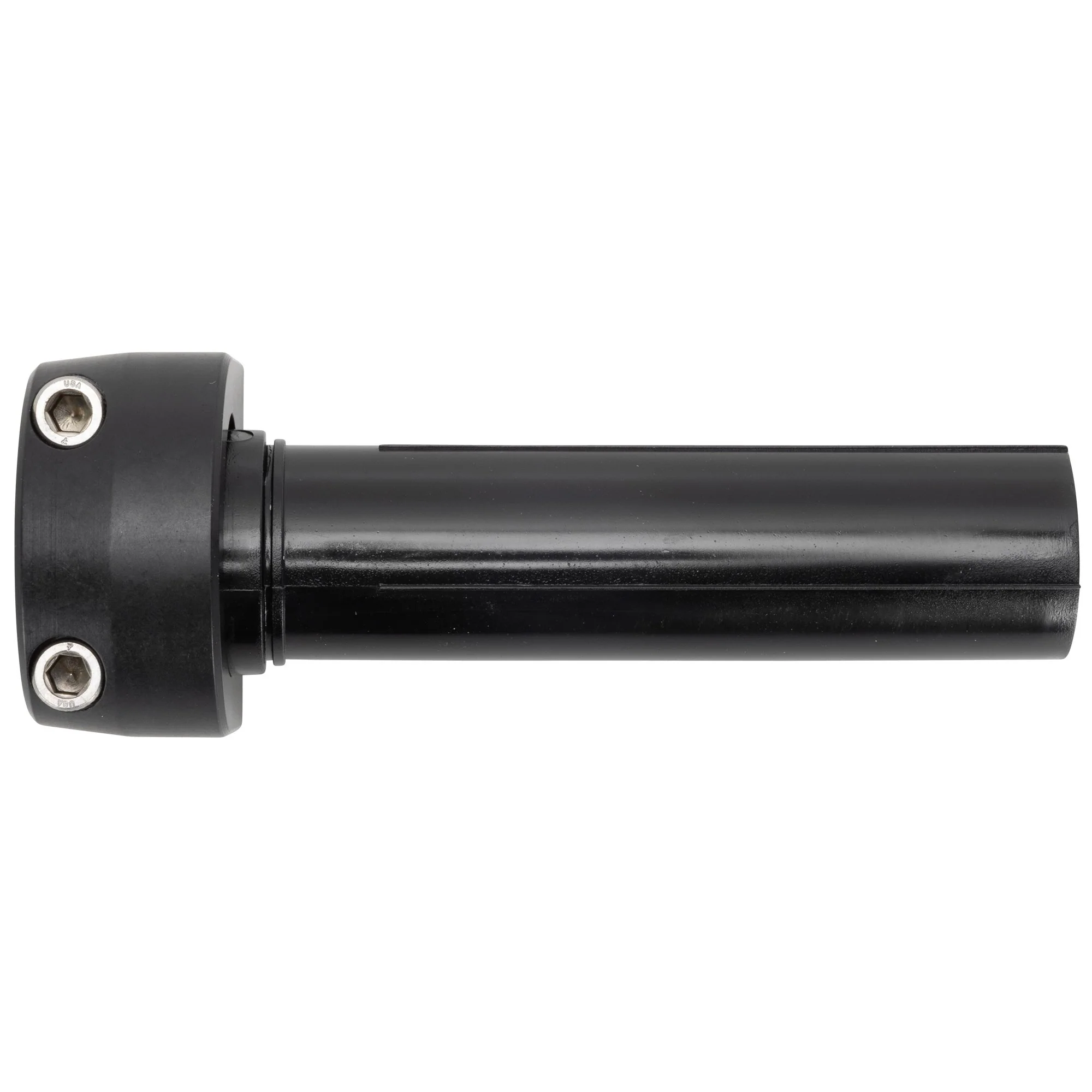Throttle Housing 1996 & up Harley Push-In Dual Cable - Black - 1 inch - Image 2