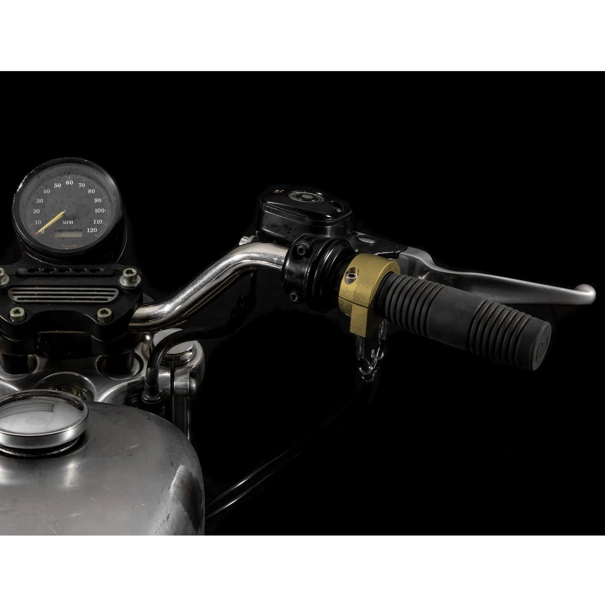 Throttle Housing 1996 & up Harley Push-In Dual Cable - Brass - 1 inch - Image 8