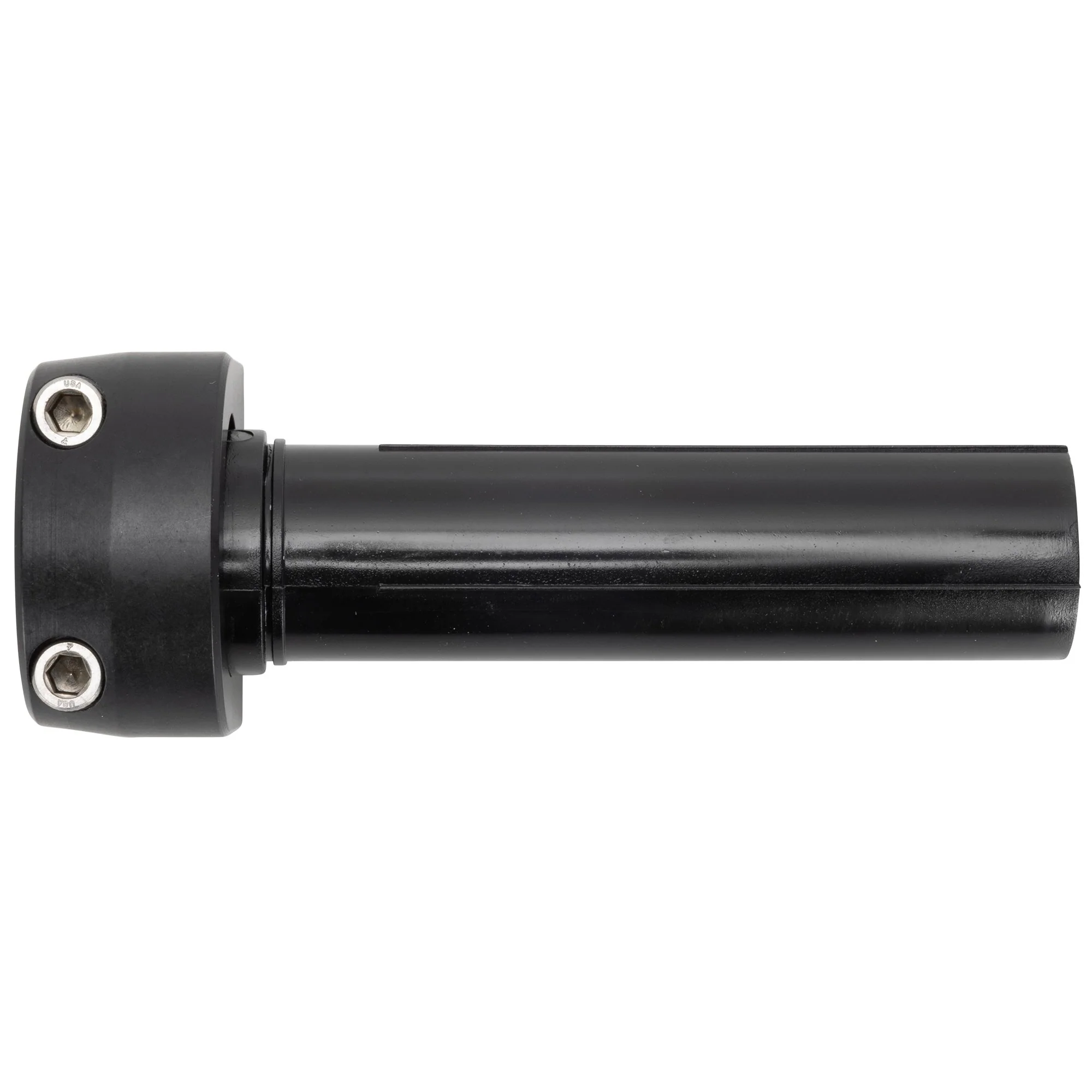 Throttle Housing 1981-1995 Harley Thread-In Dual Cable - Black - 1 Inch - Image 2