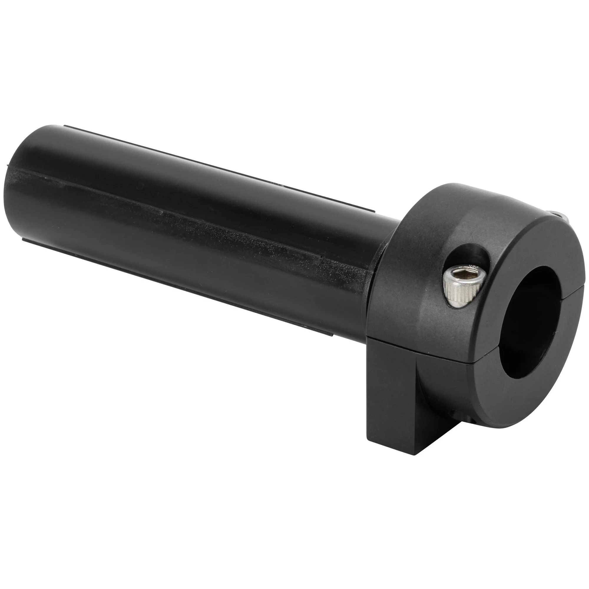 Throttle Housing 1981-1995 Harley Thread-In Dual Cable - Black - 1 Inch - Image 4