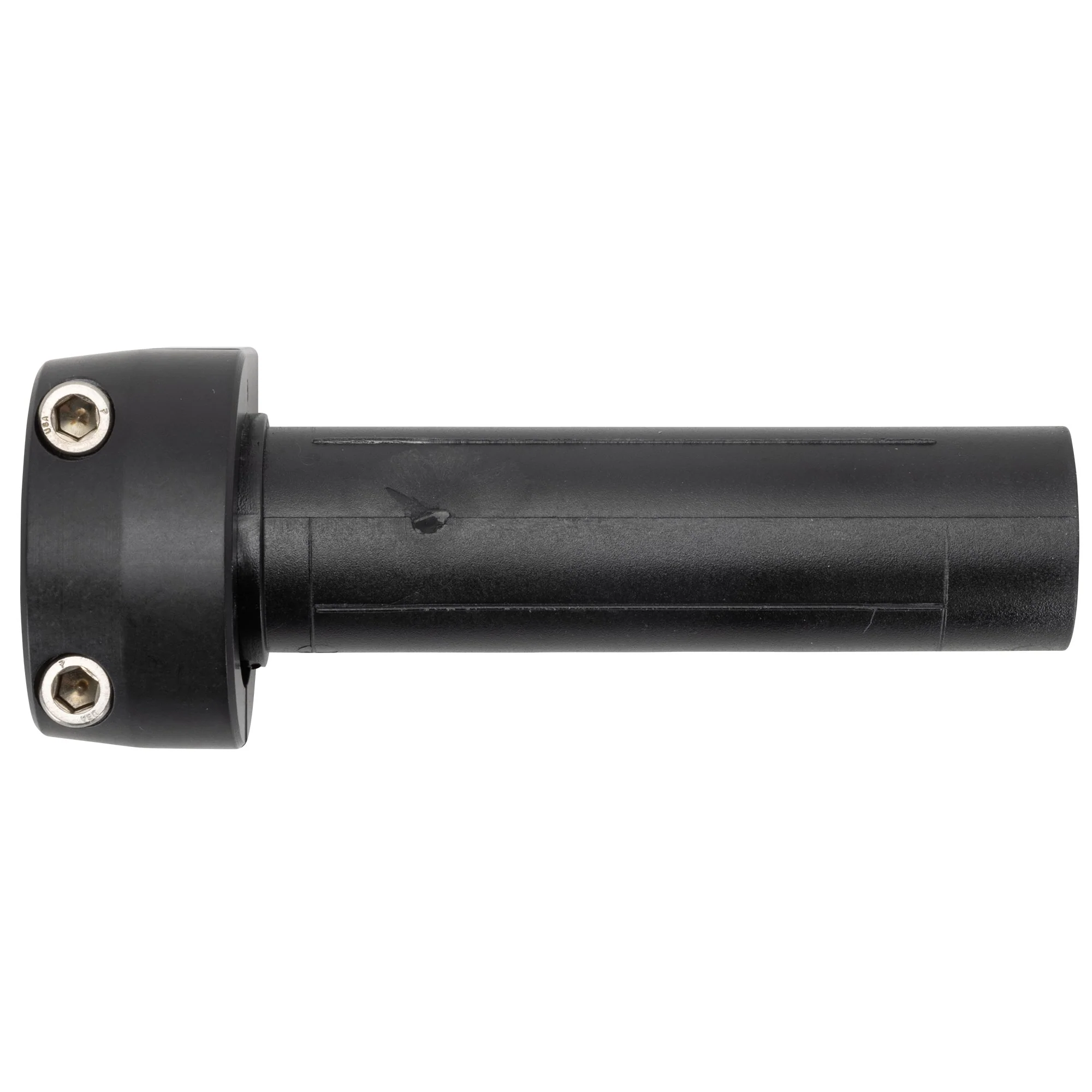 Throttle Housing 1981-1995 Harley Thread-In Single Cable - Black - 1 inch - Image 2