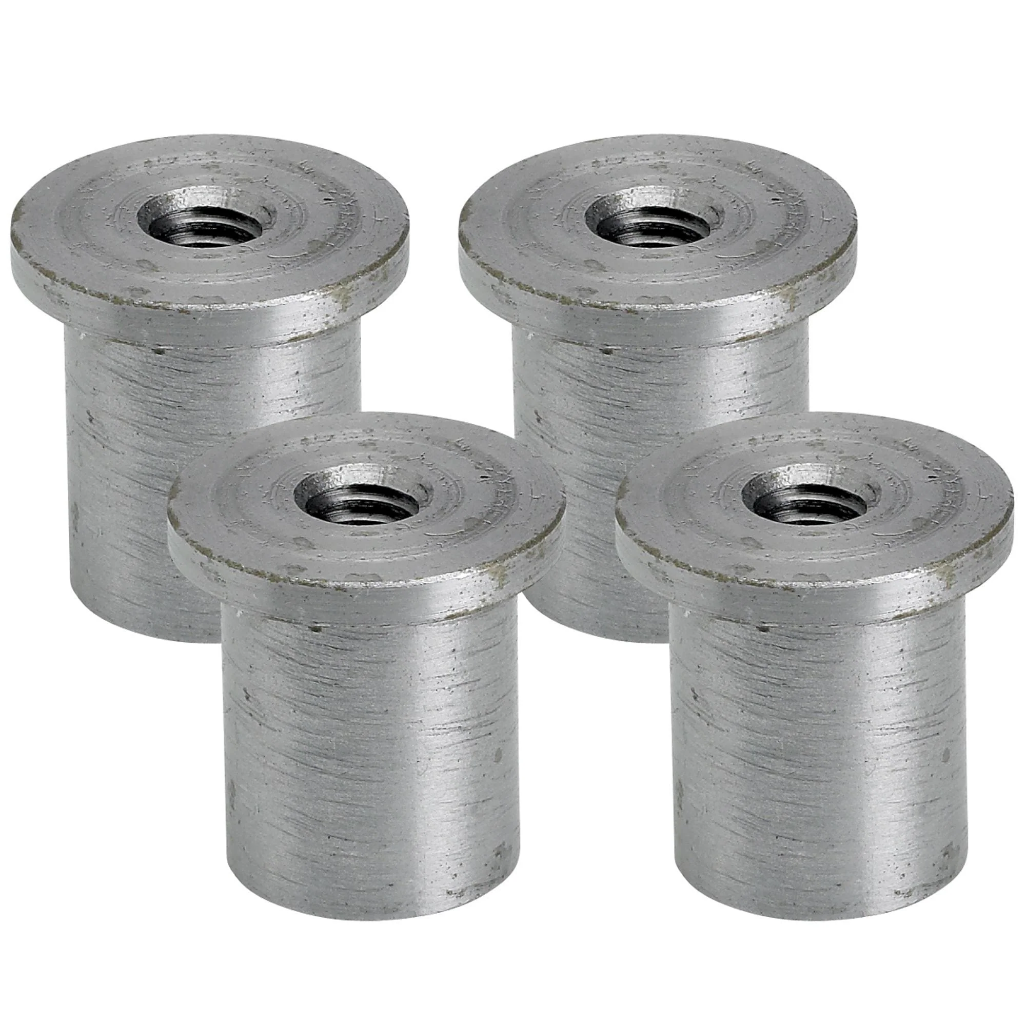 Tophat Blind Threaded Steel Bungs 5/16-18 thread - 4 pack