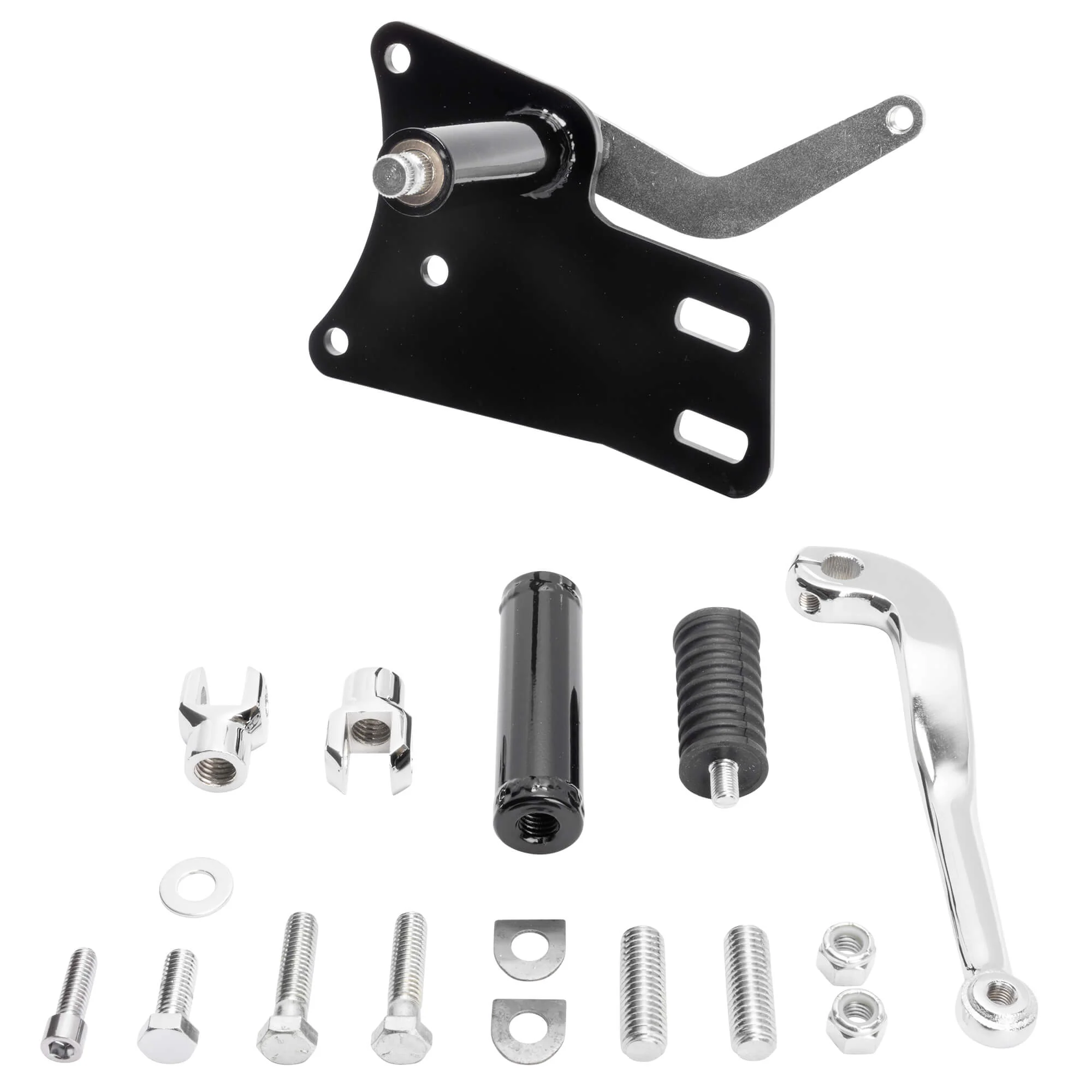 Midway Mid Controls 1970-1984 Harley-Davidson Shovelhead 1984-1999 Evo - Black
