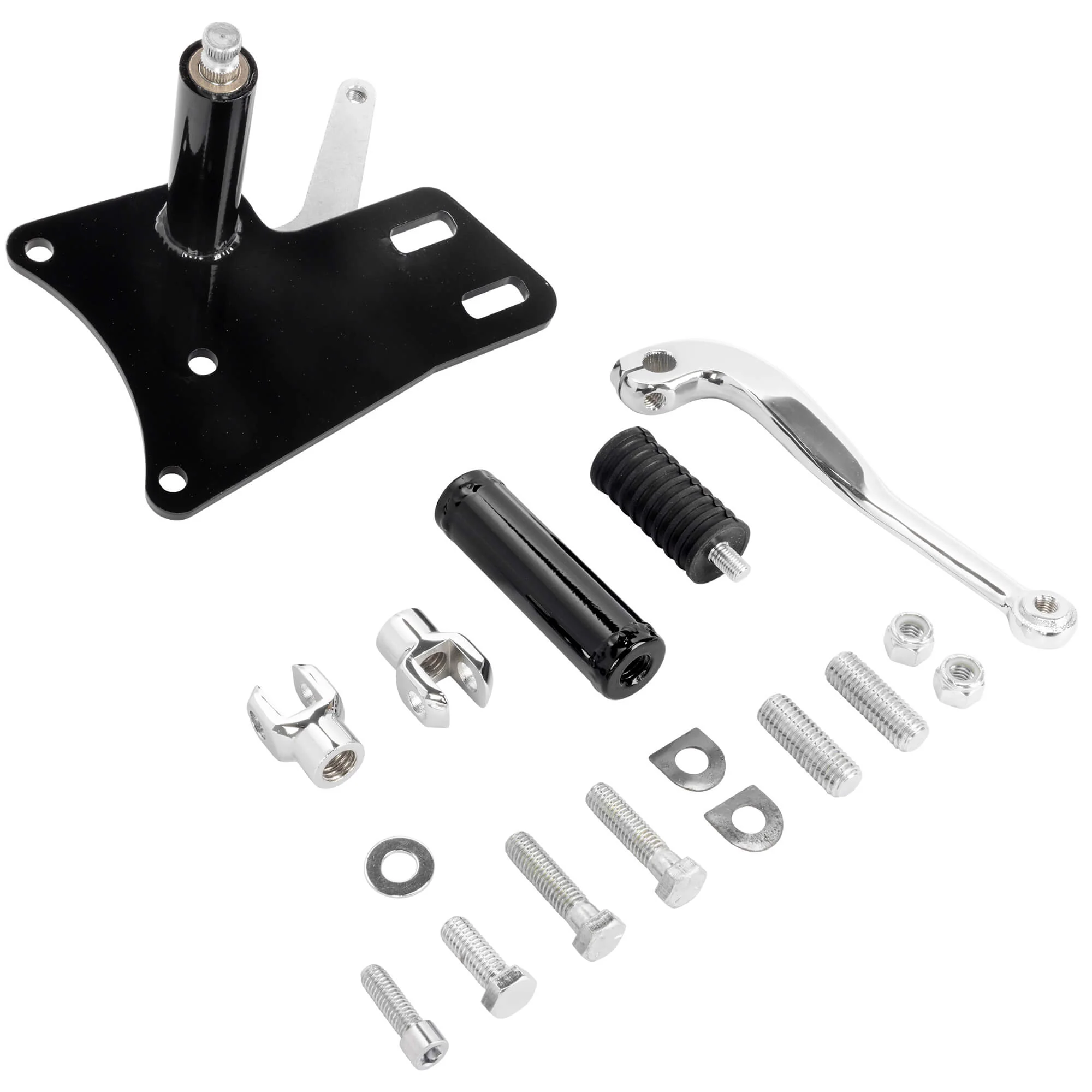 Midway Mid Controls 1970-1984 Harley-Davidson Shovelhead 1984-1999 Evo - Black - Image 2