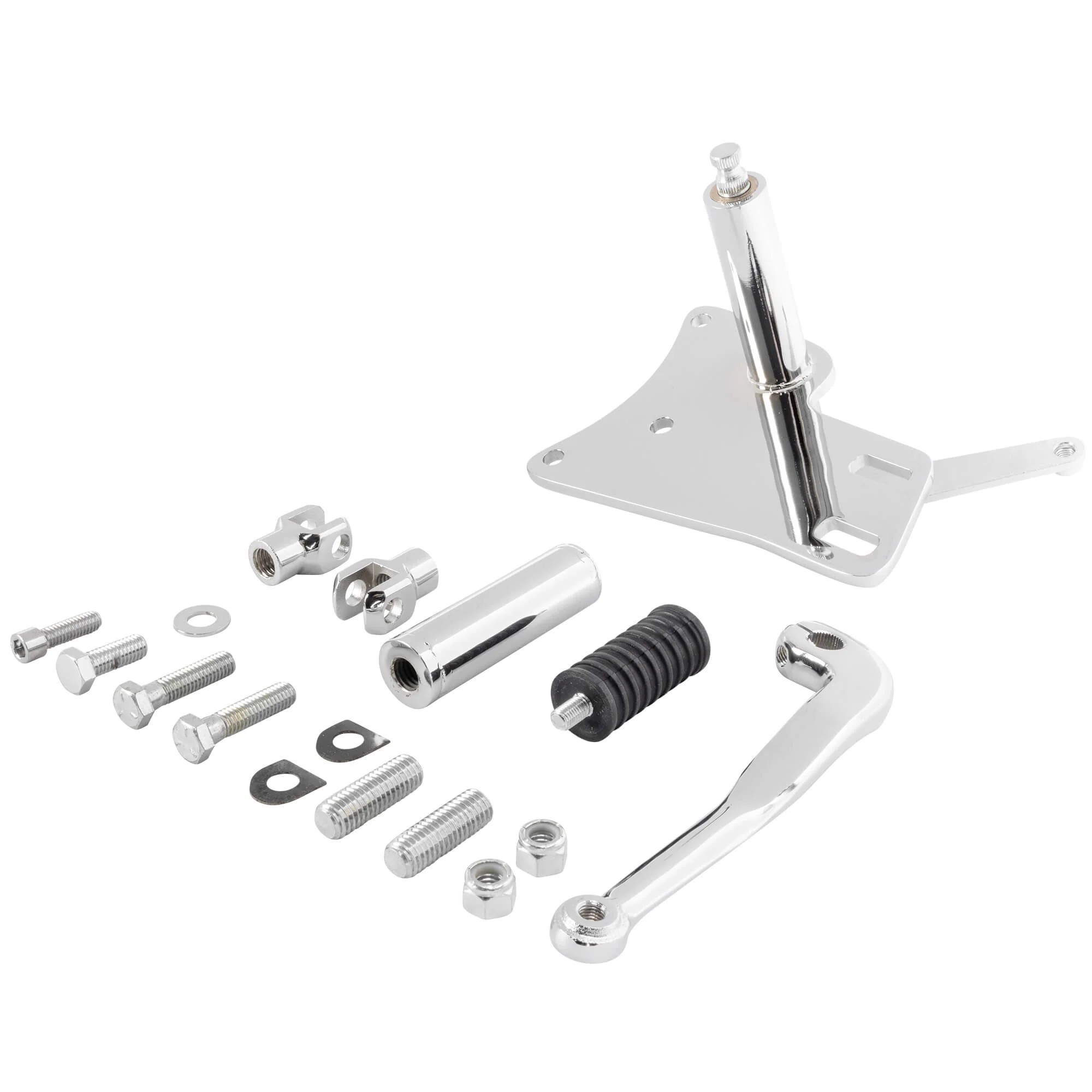 Midway Mid Controls 1970-1984 Harley-Davidson Shovelhead 1984-1999 Evo - Chrome - Image 4