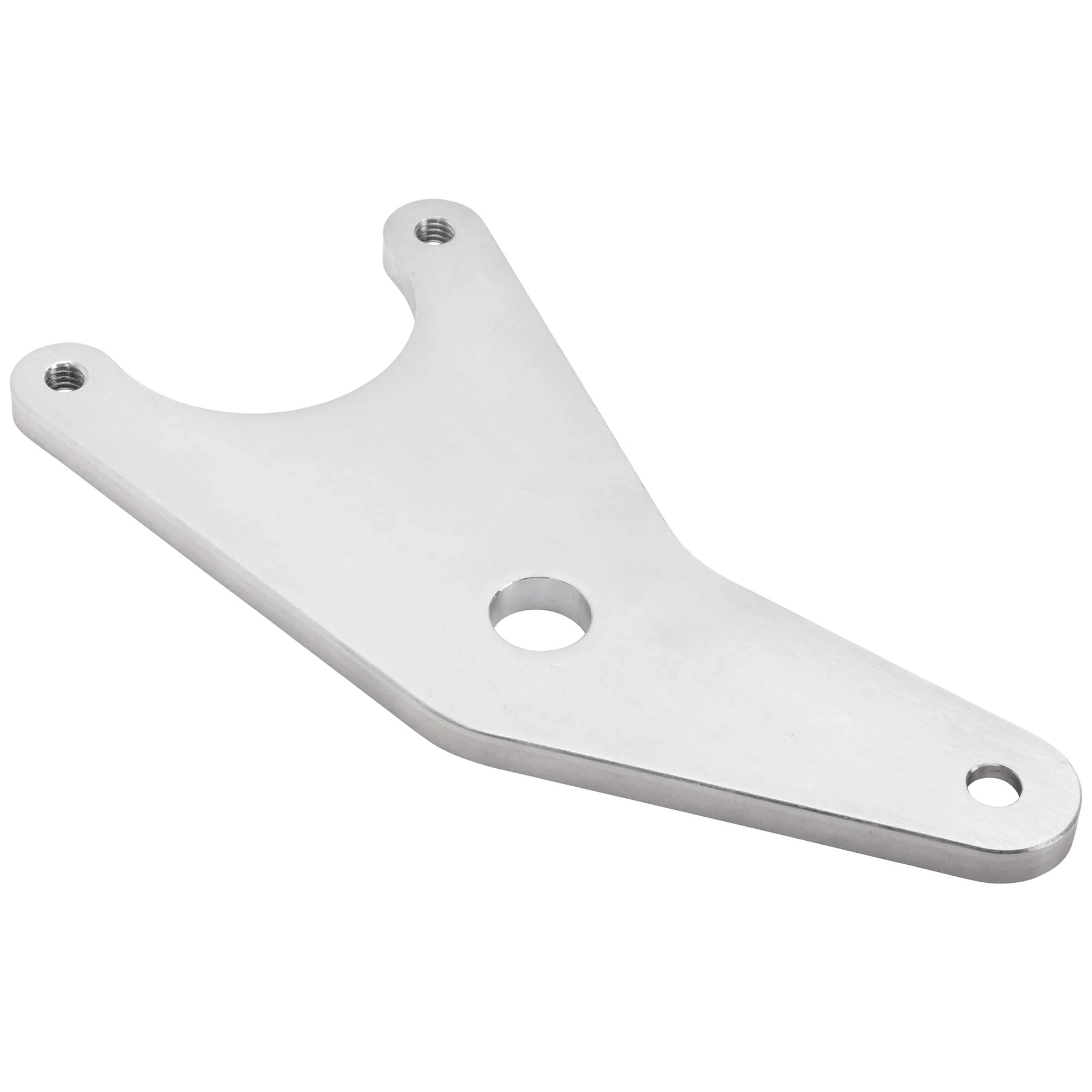 Rear Brake Caliper Bracket for Swingarm Harleys - 11.5" Rotor - 3/4" Axle - Raw - Image 2