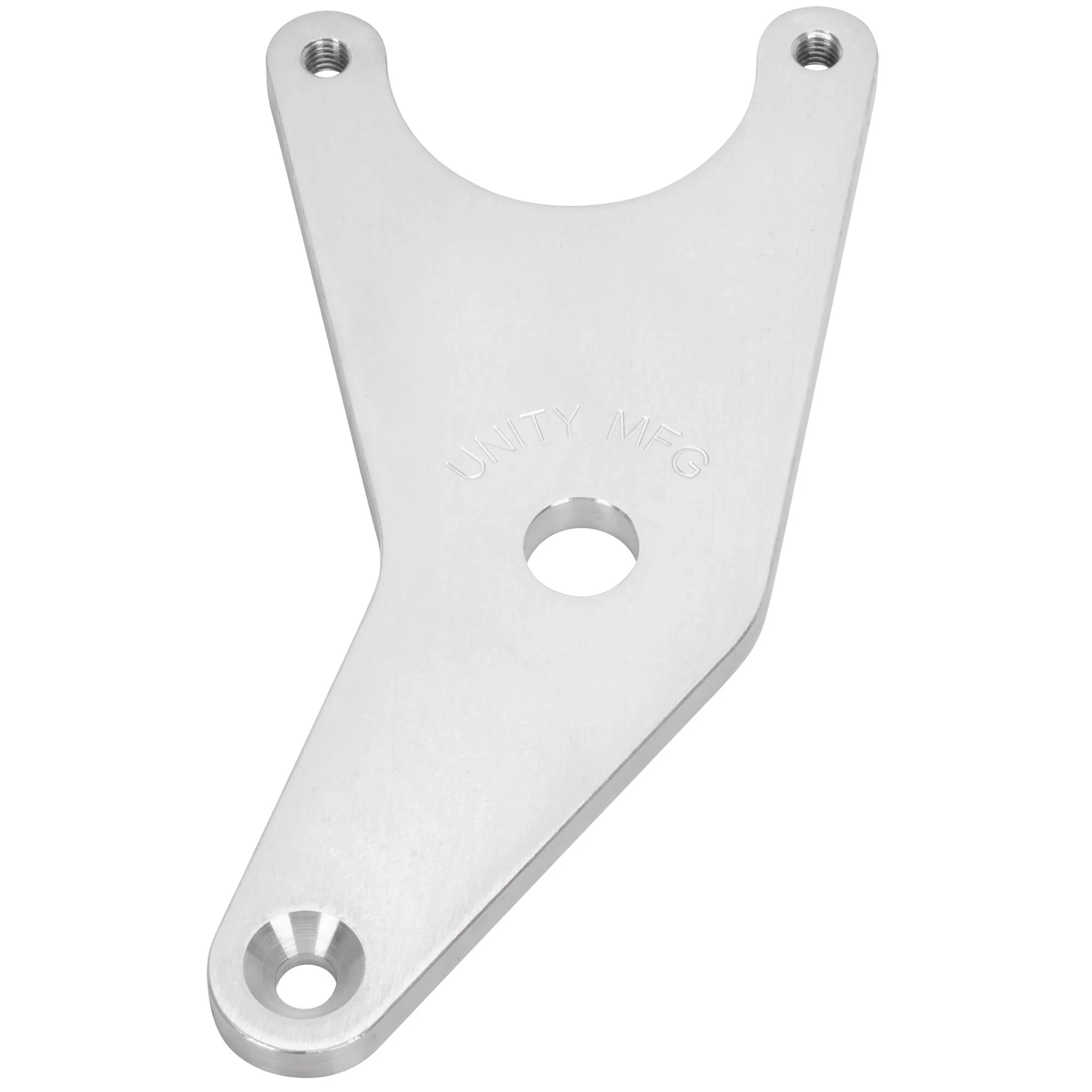 Rear Brake Caliper Bracket for Swingarm Harleys - 11.5" Rotor - 3/4" Axle - Raw - Image 4