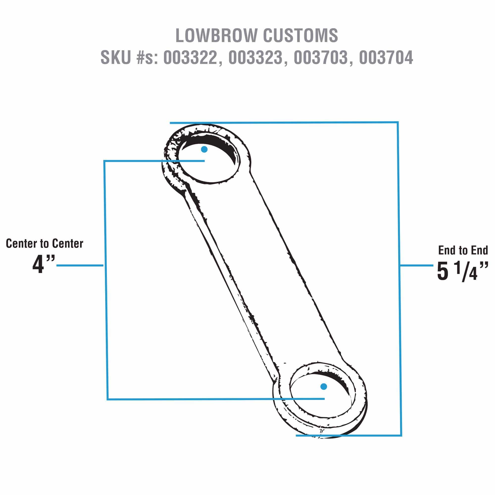Universal Frisco Gas Tank Rubber Mounting Kit with Aluminum Inserts - Flat Head Allen - Image 4