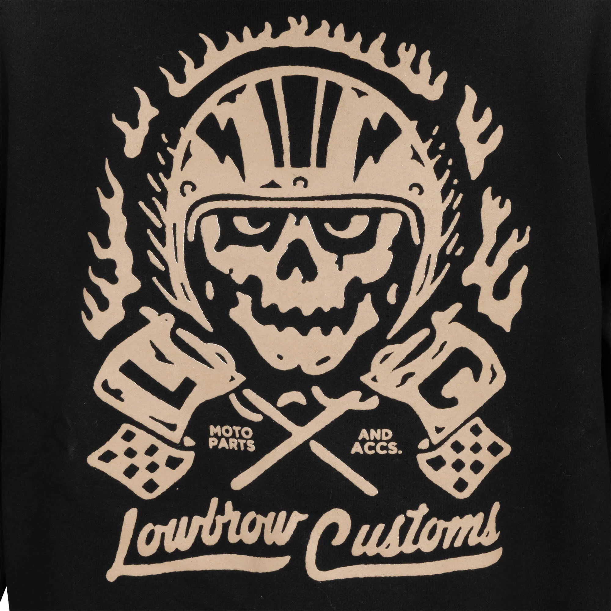 Up In Flames Zip-up Hooded Sweatshirt - Image 2