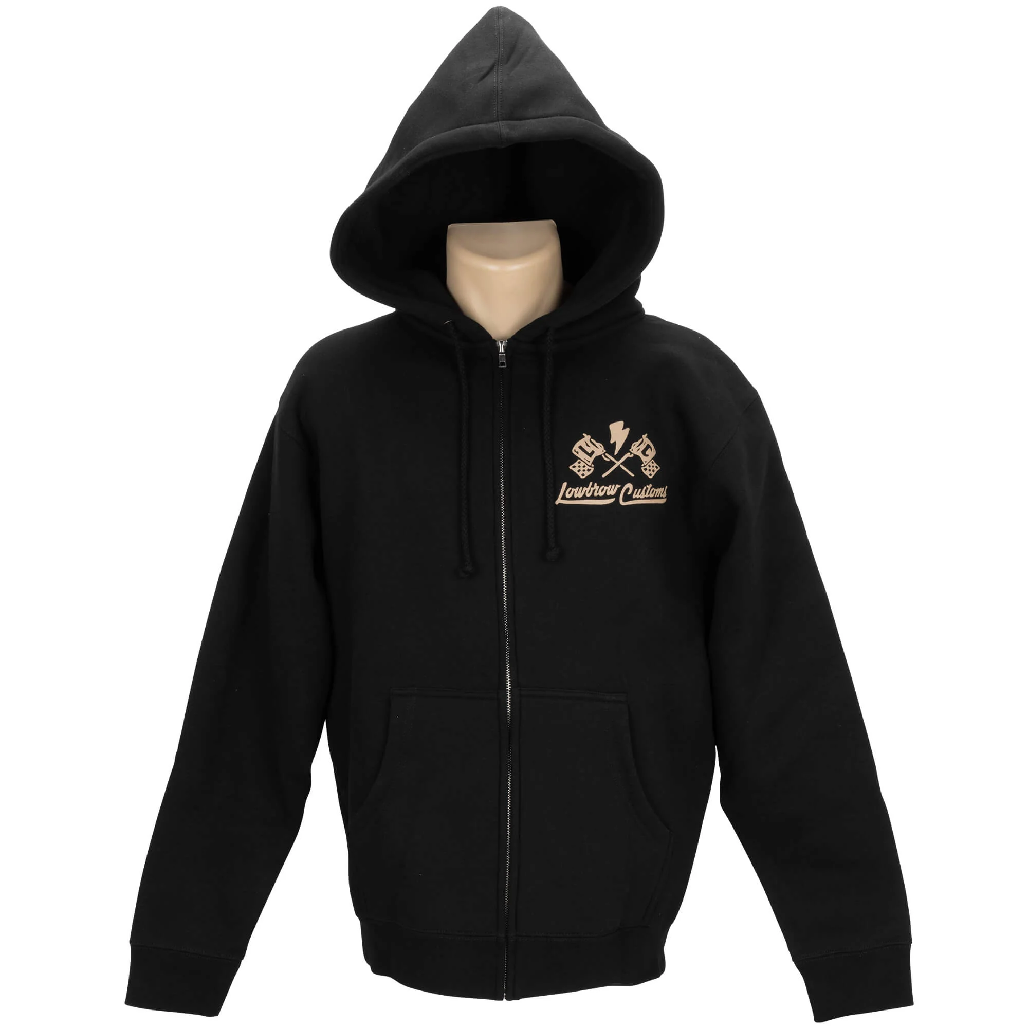 Up In Flames Zip-up Hooded Sweatshirt - Image 3