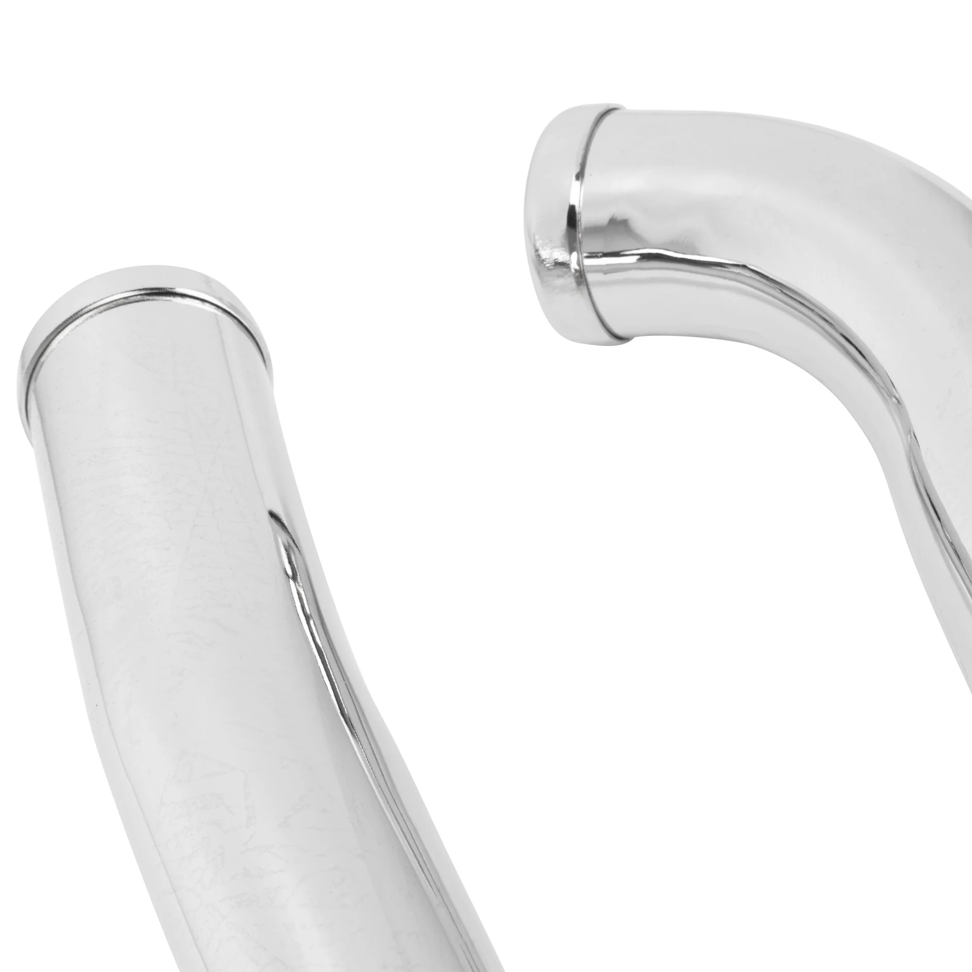 MCM Slash Cut Drag Pipes 1986-2006 Harley-Davidson Softail - Chrome - Image 6