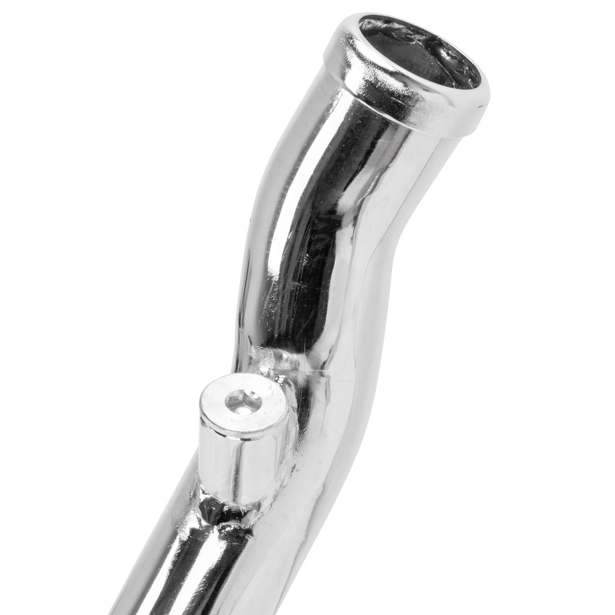 MCM Slash Cut Drag Pipes 2004-2013 Harley-Davidson Sportster - Chrome - Image 9