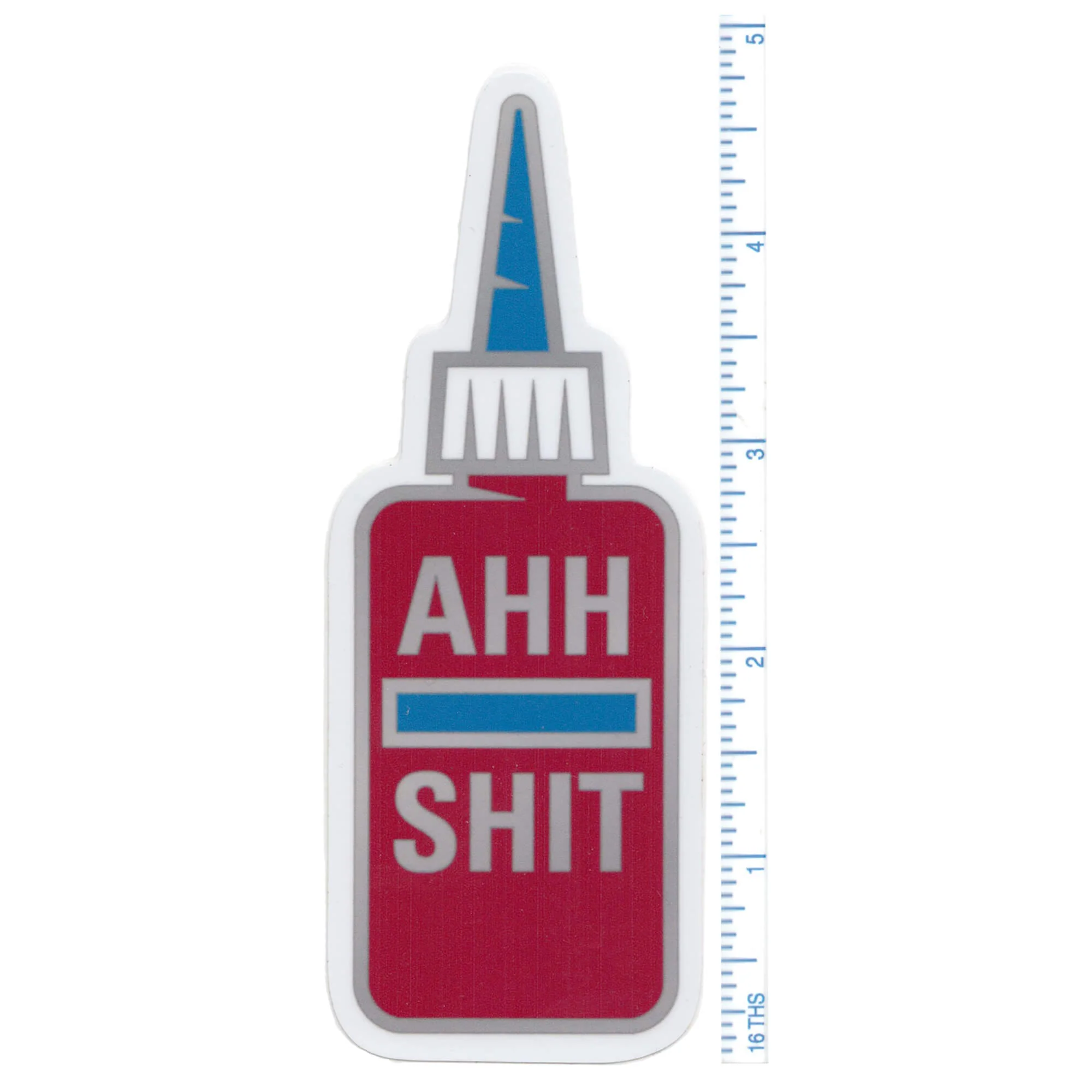 Blue Locker Sticker - Image 2