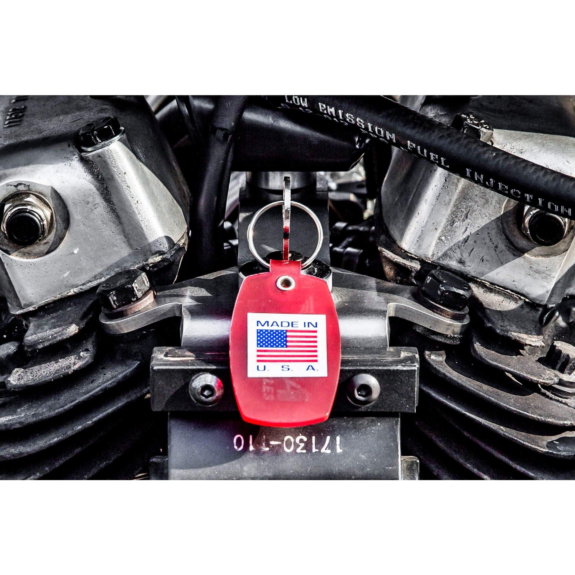 Weatherproof Starter Ignition Key Switch - Chrome Bezel - Image 10