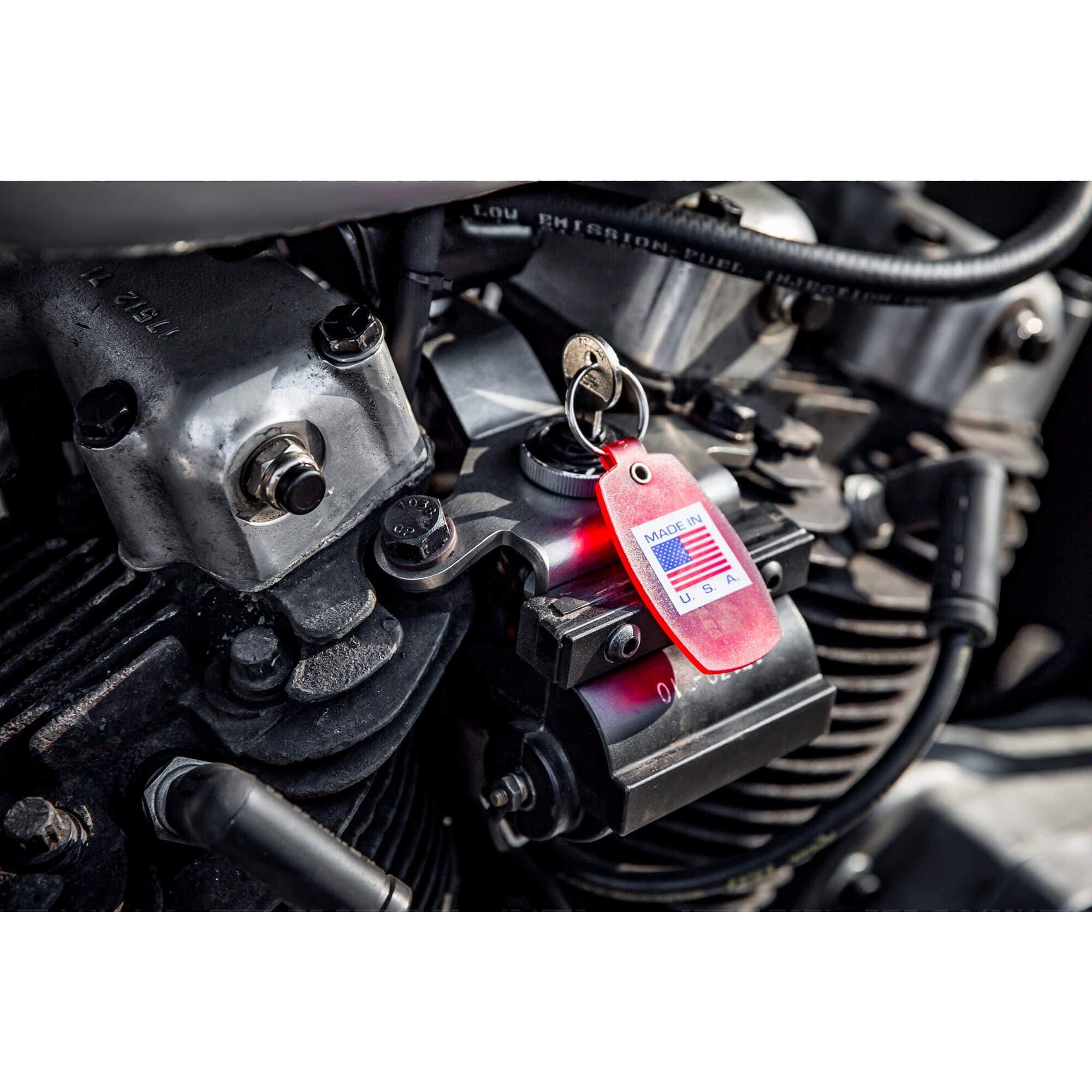 Weatherproof Starter Ignition Key Switch - Chrome Bezel - Image 11
