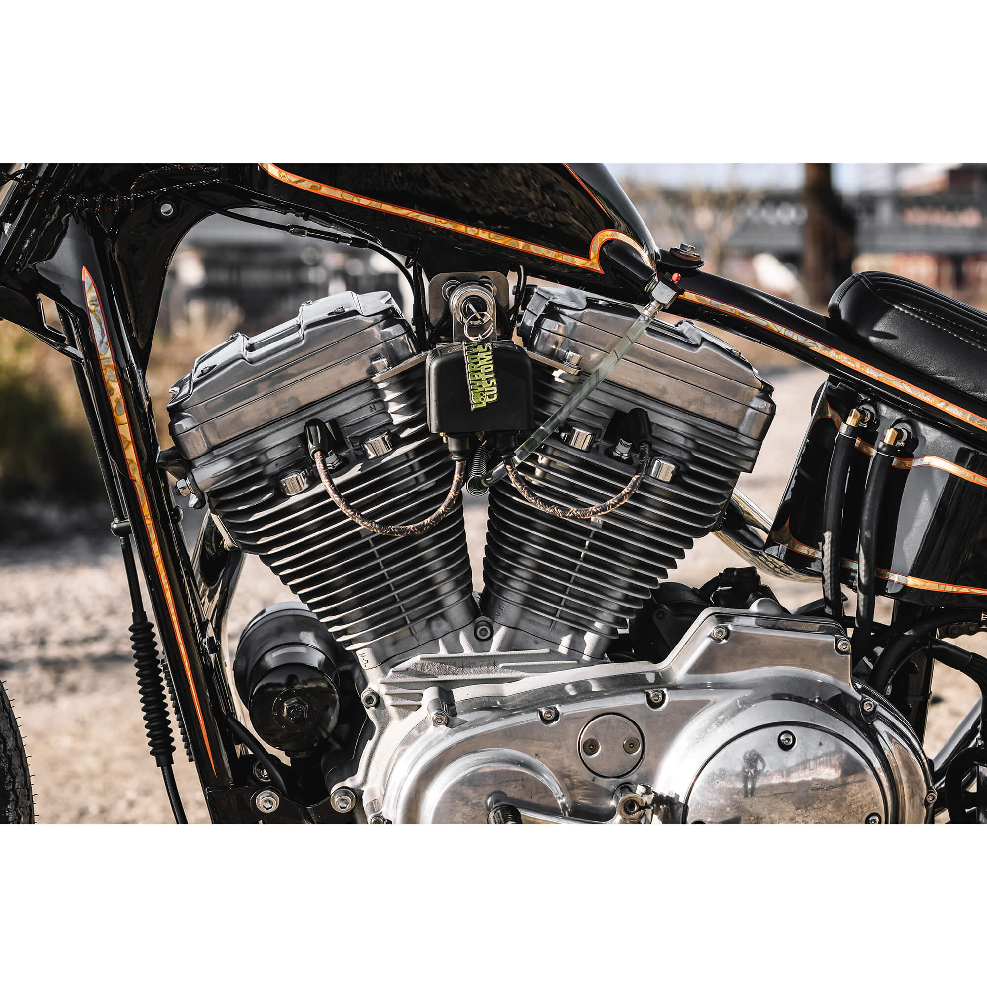 Weatherproof Starter Ignition Key Switch - Chrome Bezel - Image 8