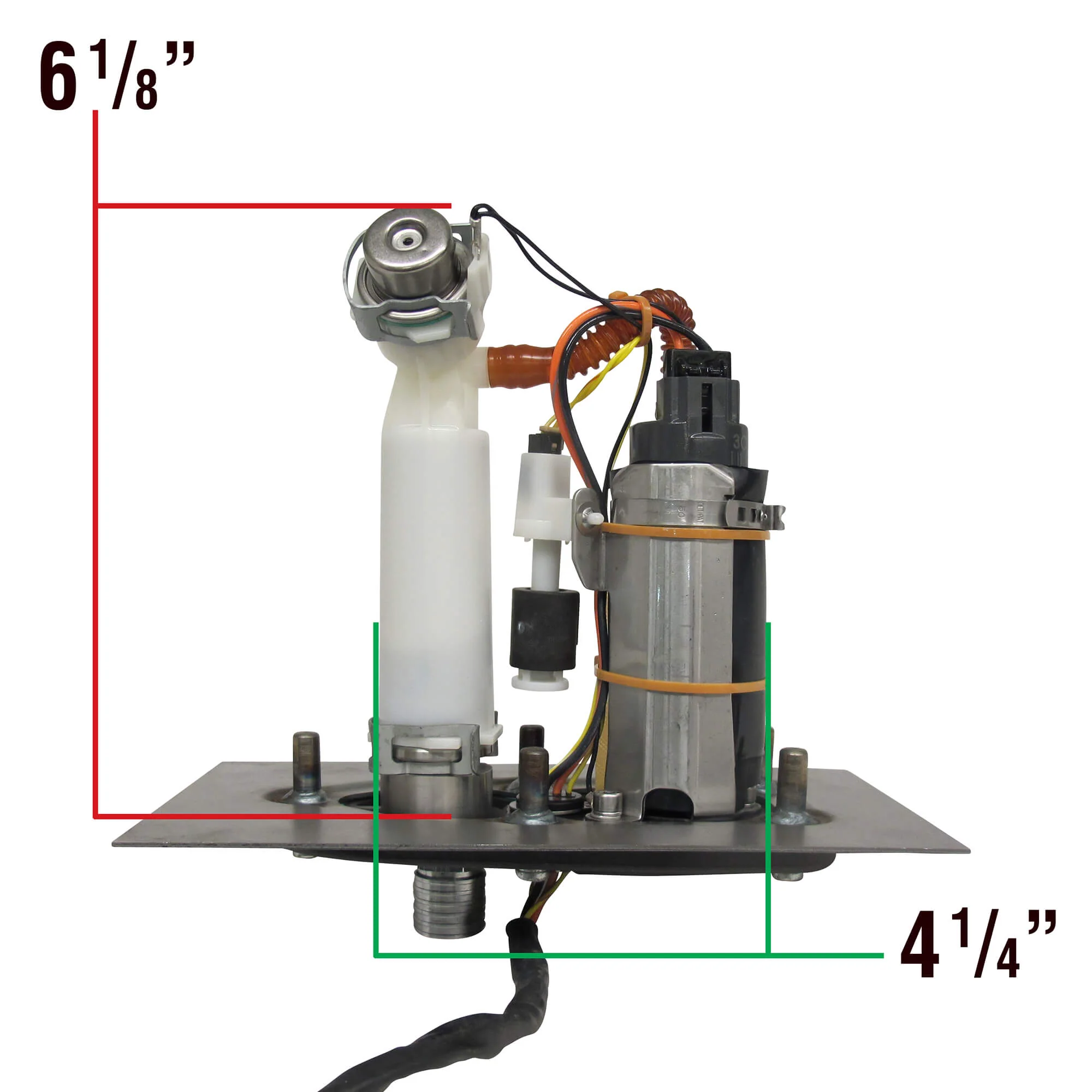 Weld-In Gas Tank EFI Plate for Harley-Davidson Sportster Fuel Pump - Image 5