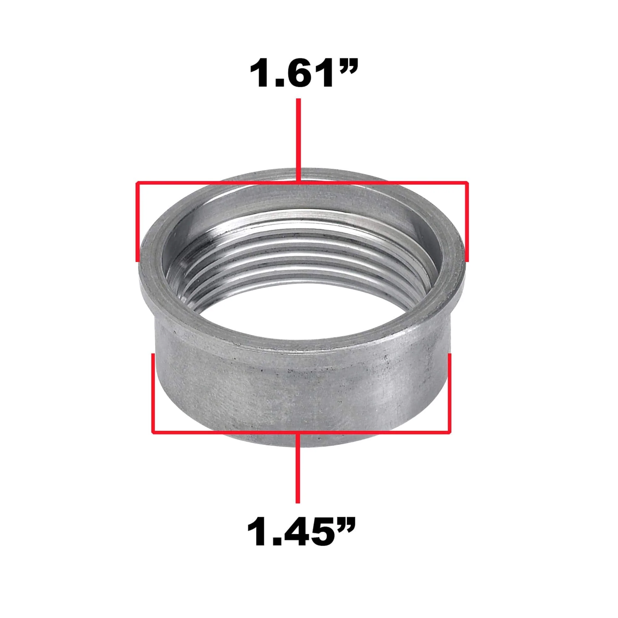 Weld-In Steel Bung for 1-5/16 inch Filler Caps - Image 3