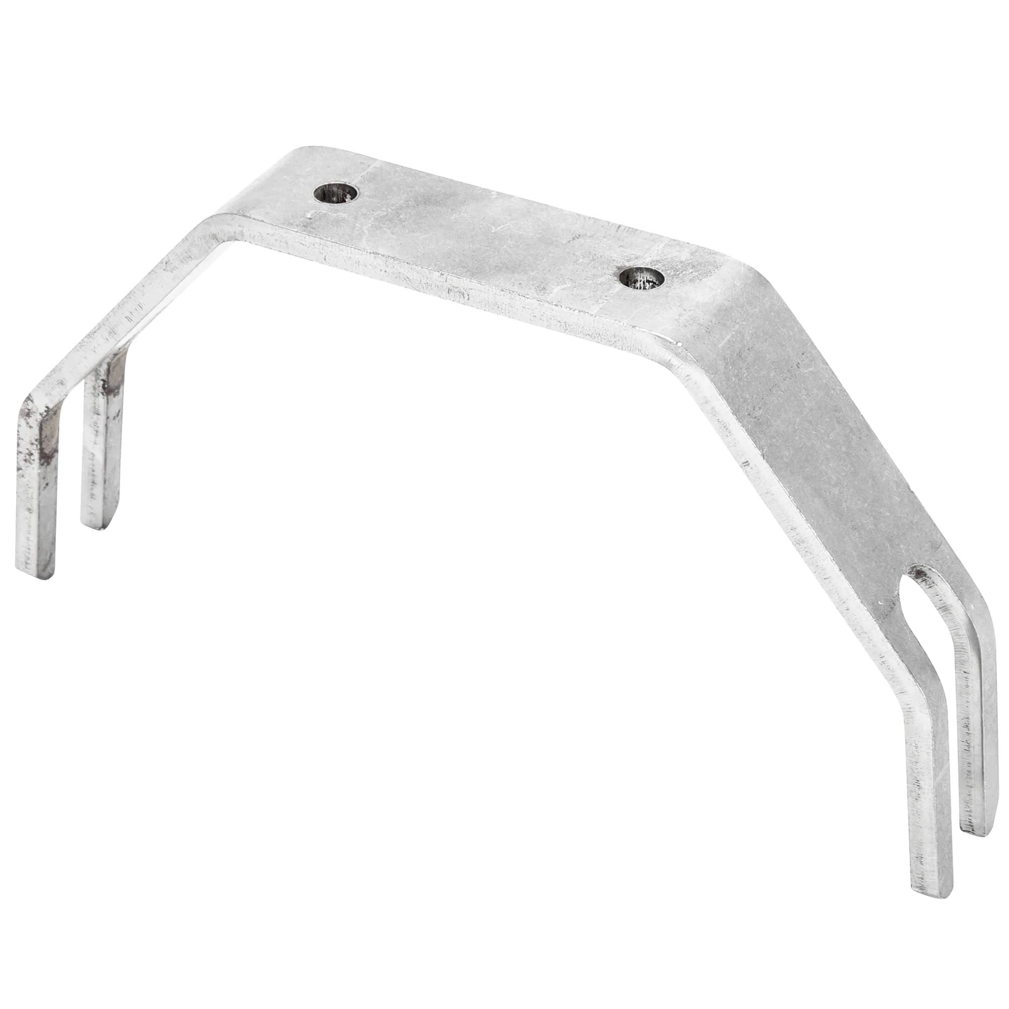 Weld-On 5 inch Trailer Fender Brace / Mount - Wide Rigid Frame - Harley-Davidson Shovelhead Sportster etc - Image 2