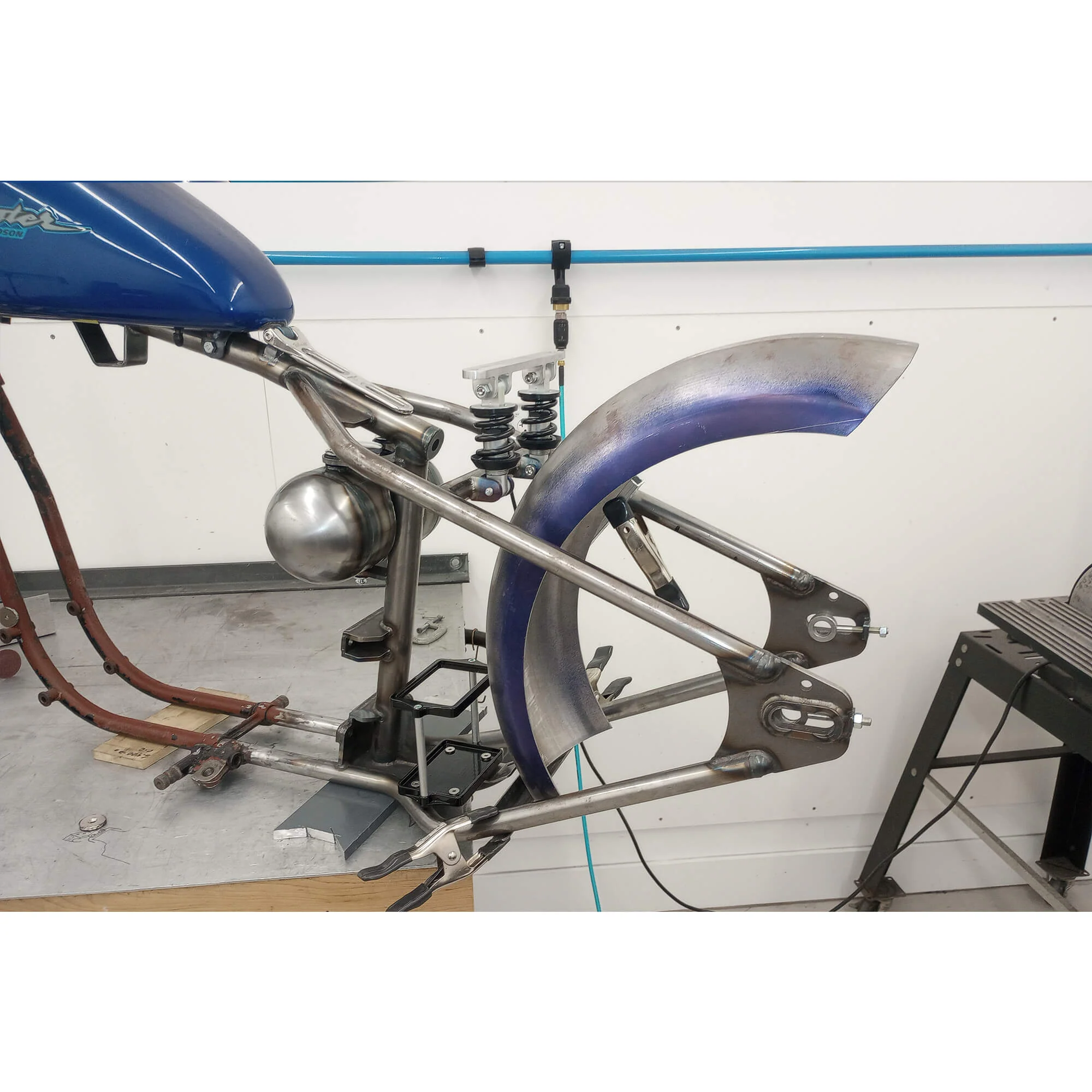 Weld-On Ironhead Hardtail Rear Frame Section for 1952-1981 Harley-Davidson Sportster - Image 18